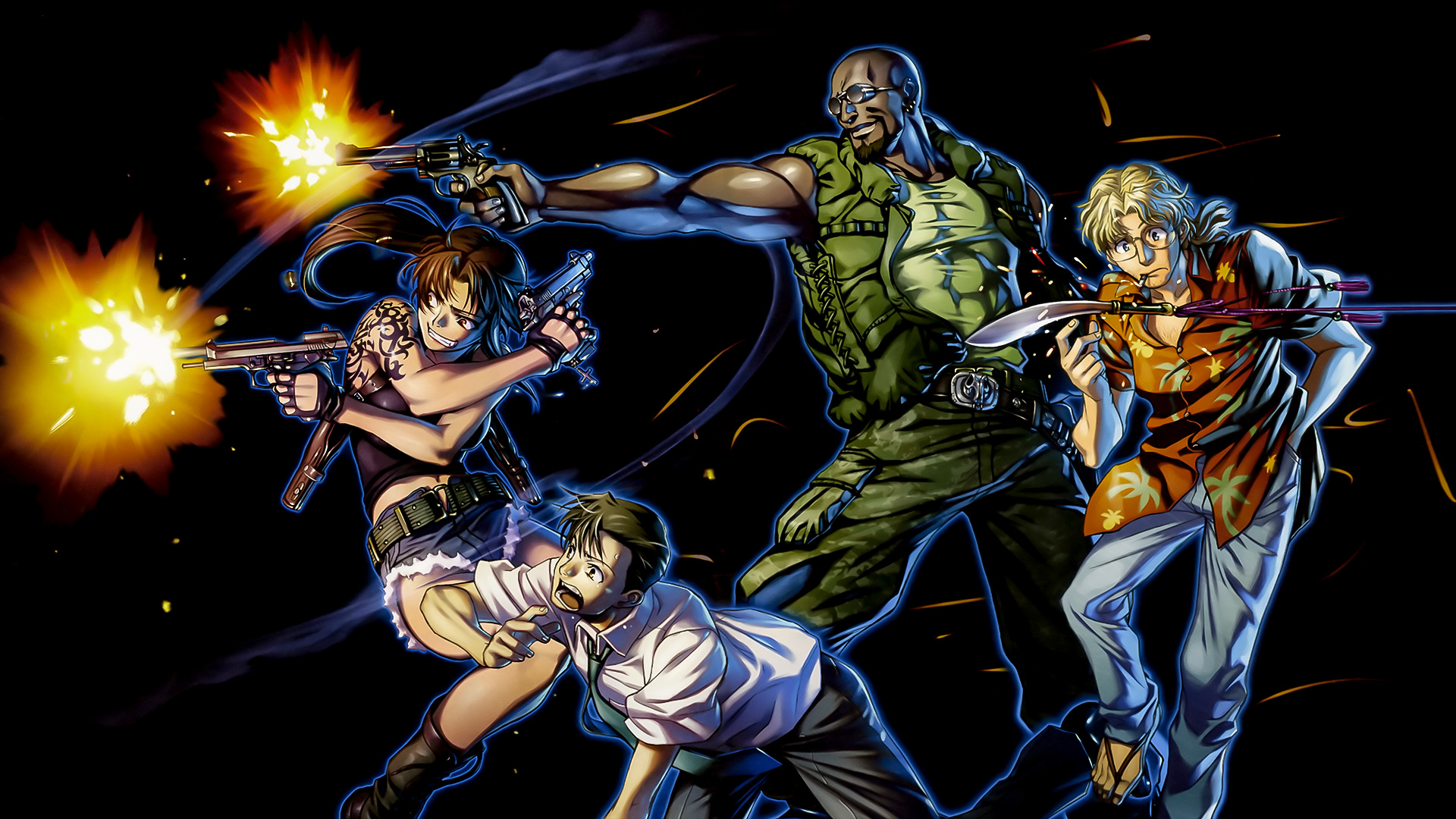 Free download wallpaper Anime, Black Lagoon on your PC desktop