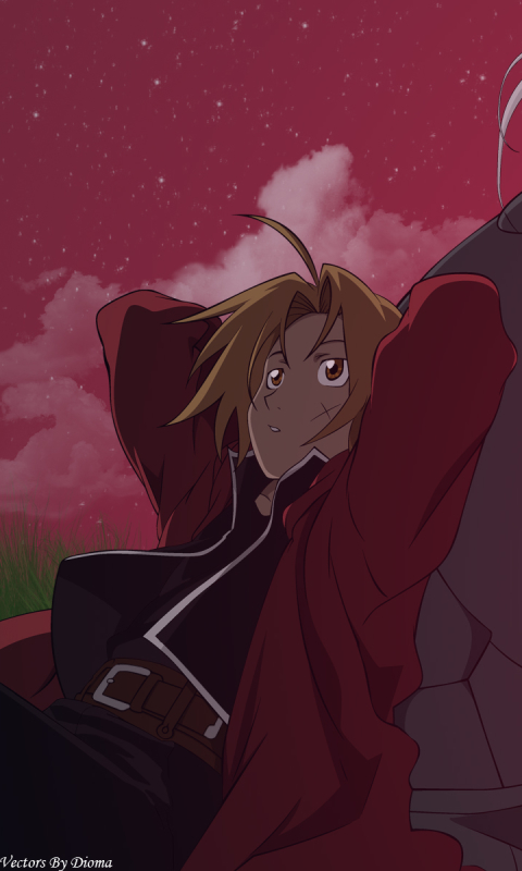 Descarga gratuita de fondo de pantalla para móvil de Animado, El Alquimista De Acero, Edward Elric, Alfonso Elric.