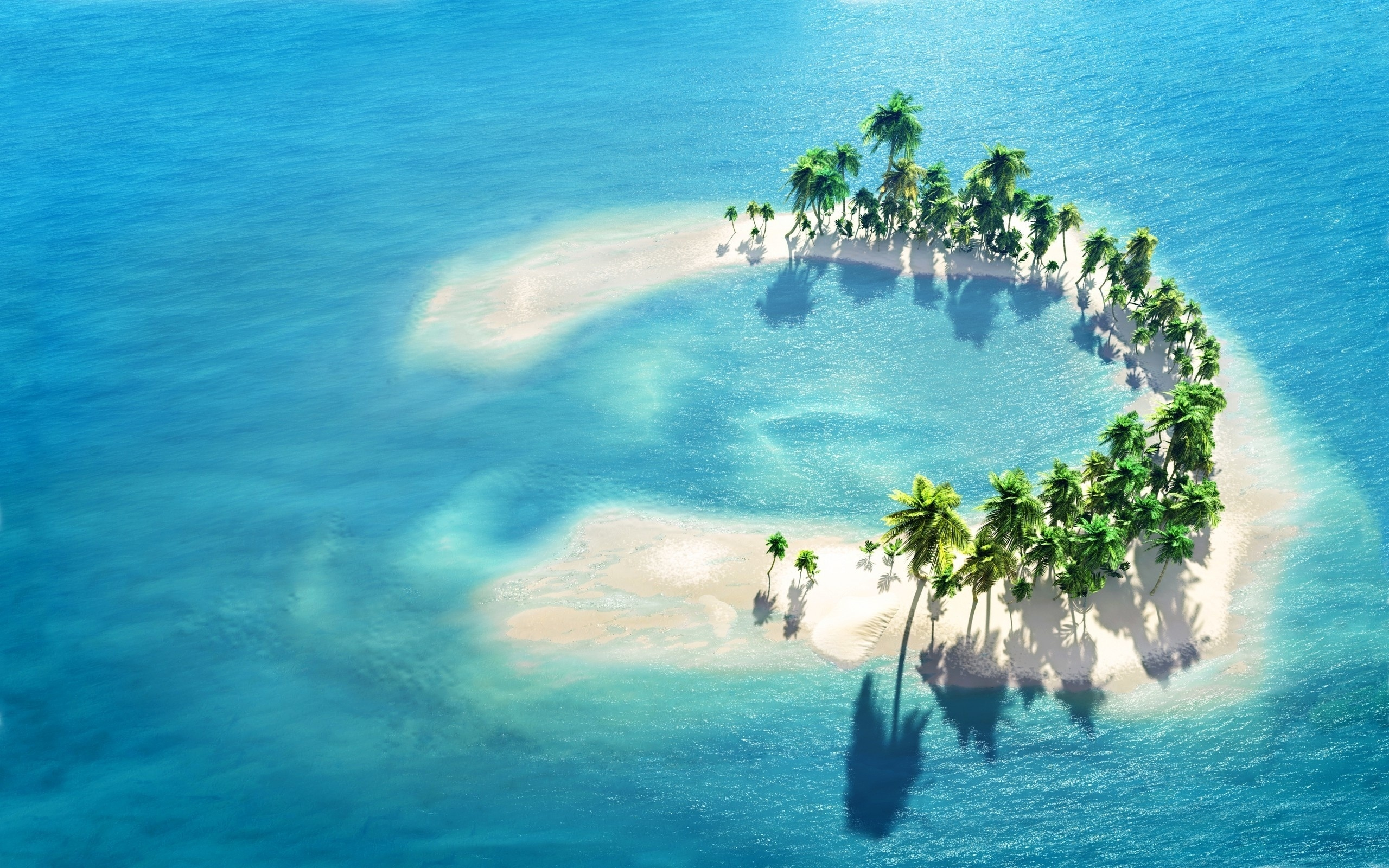 Скачати мобільні шпалери Море, Океан, Пальма, Земля, Острів, Мальдіви безкоштовно.