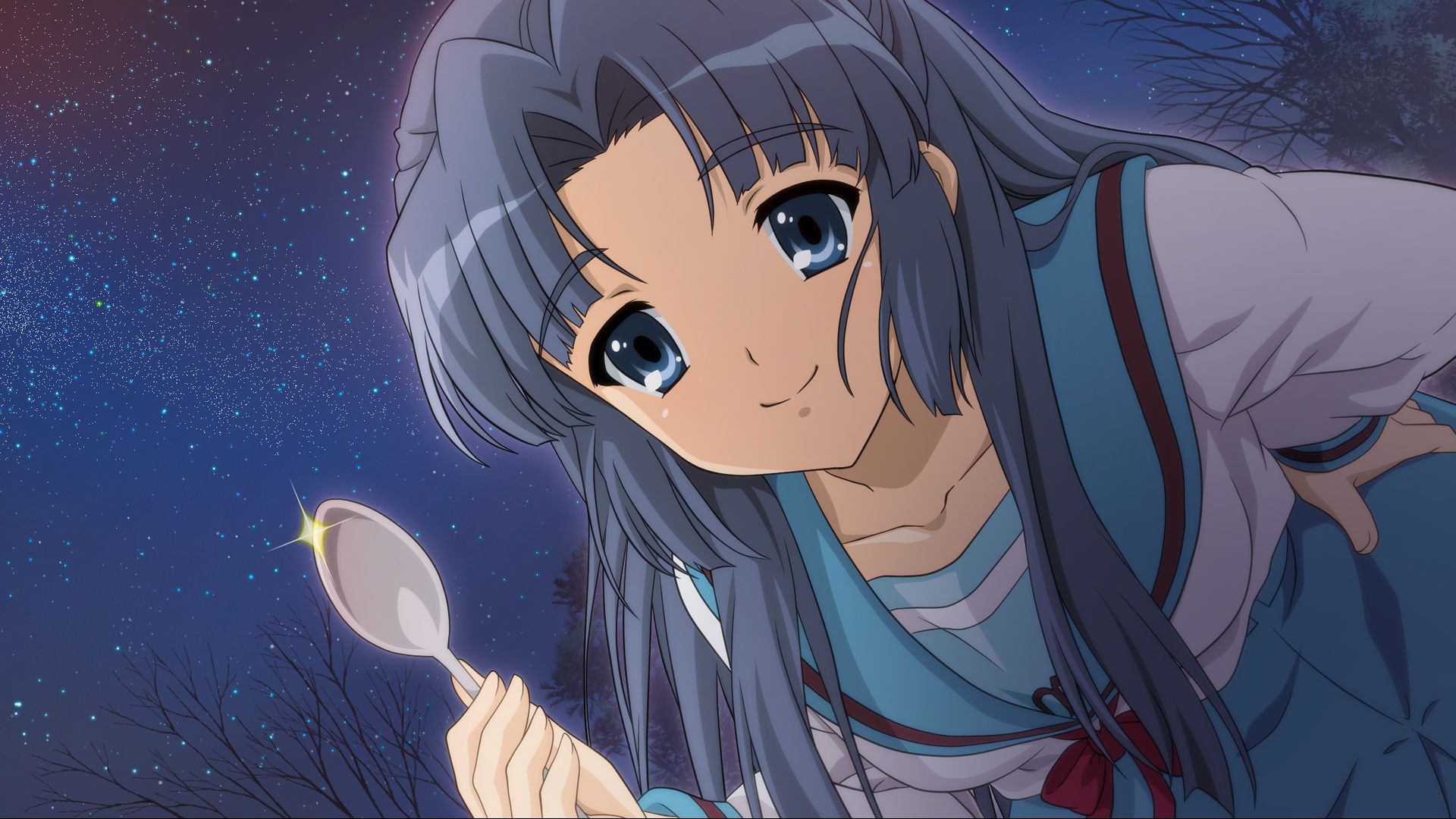 Descarga gratuita de fondo de pantalla para móvil de Animado, Suzumiya Haruhi No Yūutsu, Ryōko Asakura, Suzumiya Haruhi No Yuuutsu.