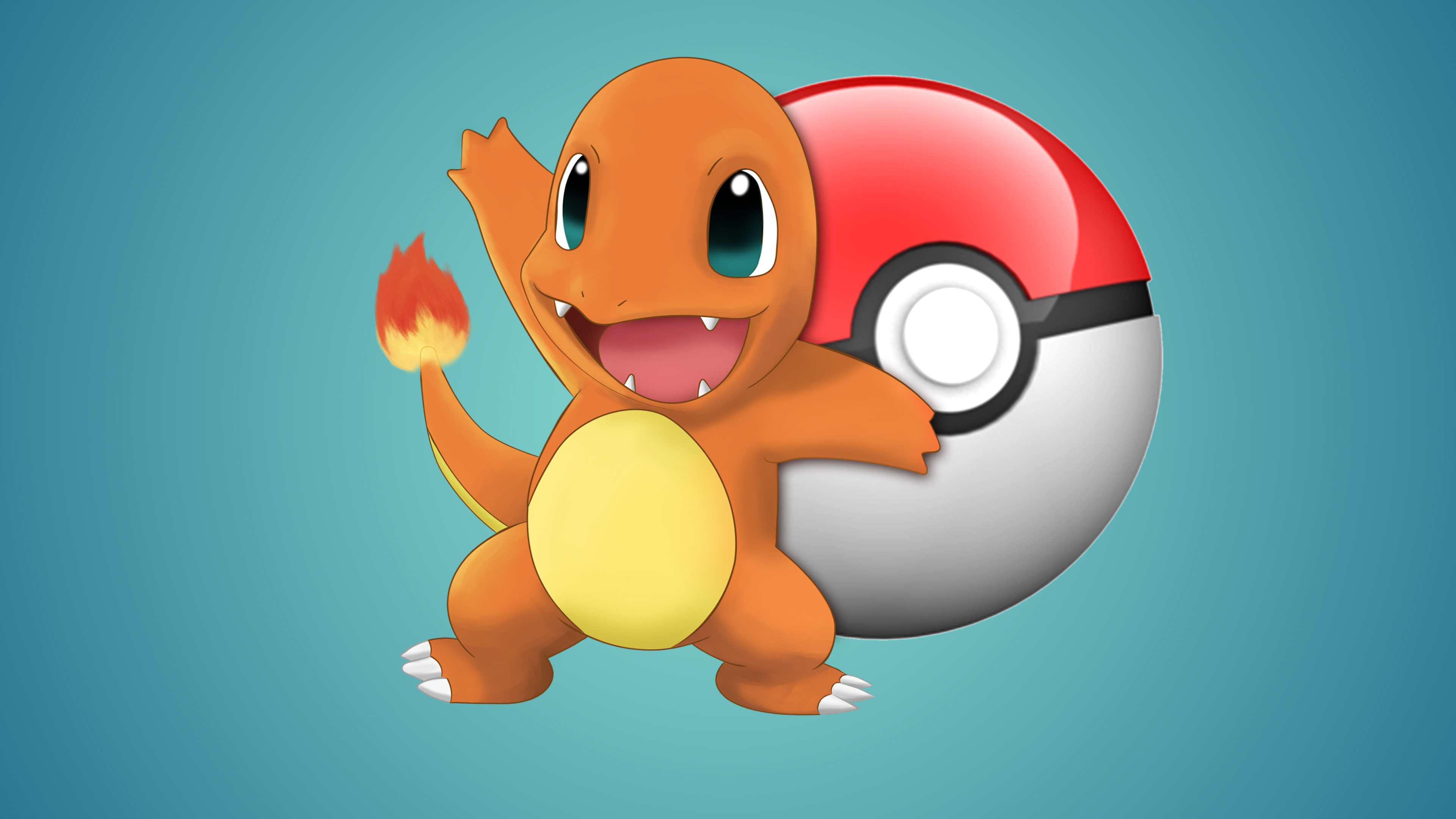 Download mobile wallpaper Anime, Pokémon, Charmander (Pokémon), Pokeball for free.