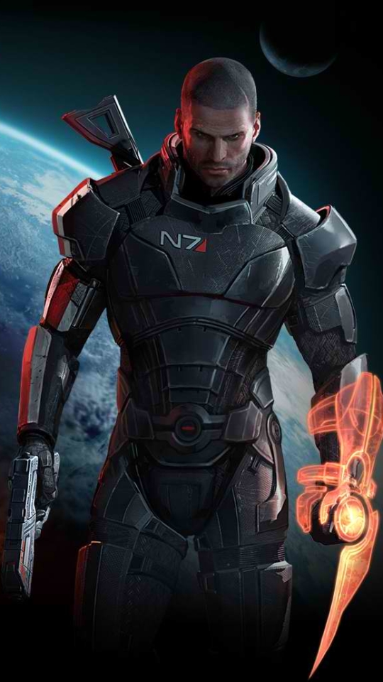 Download mobile wallpaper Mass Effect, Video Game, Mass Effect 3, Commander Shepard for free.