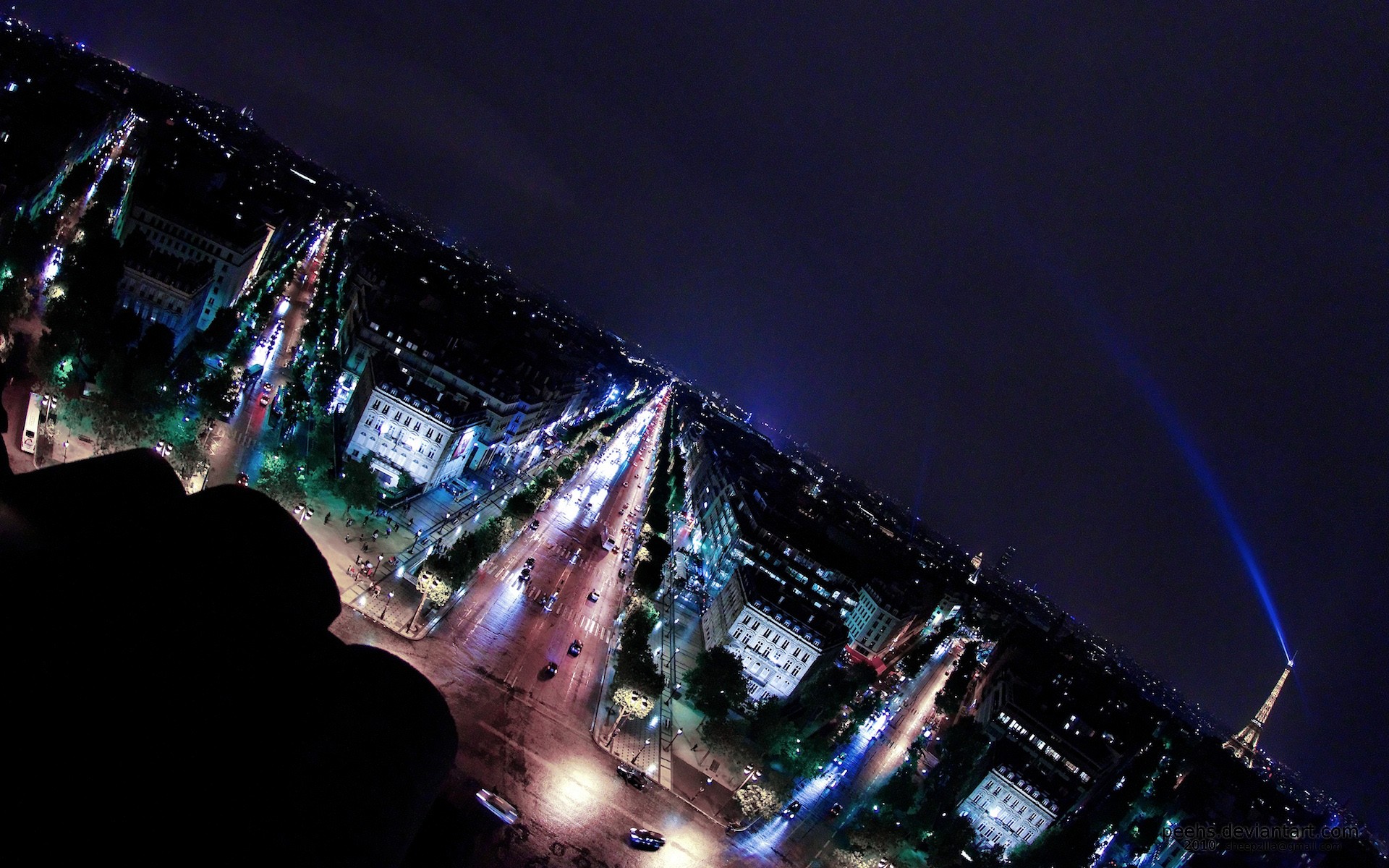 Descarga gratuita de fondo de pantalla para móvil de Paisaje Urbano, Edificio, Ciudades, Hecho Por El Hombre, París, Noche.