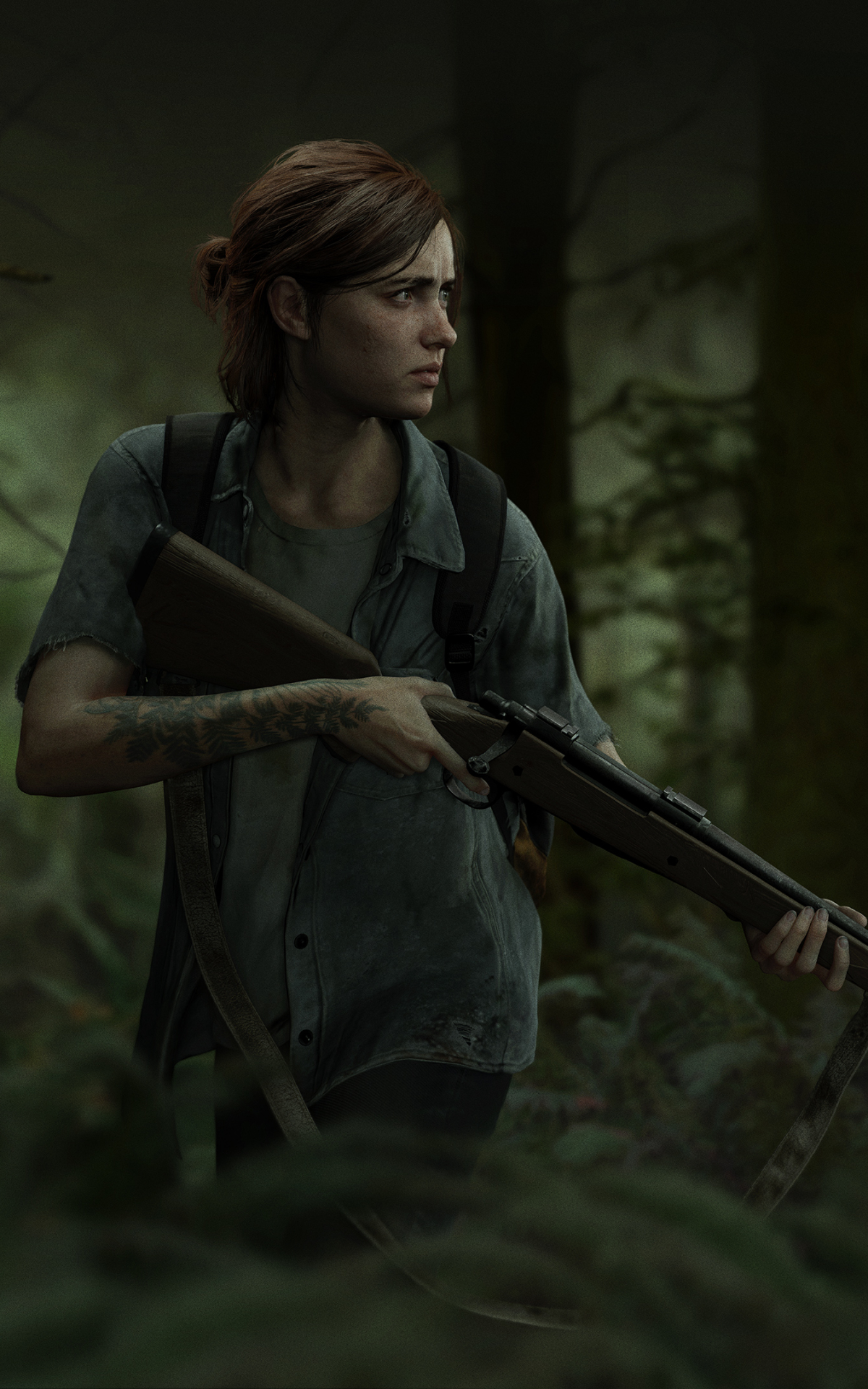 Download mobile wallpaper Video Game, Gun, The Last Of Us, Ellie (The Last Of Us), The Last Of Us Part Ii for free.