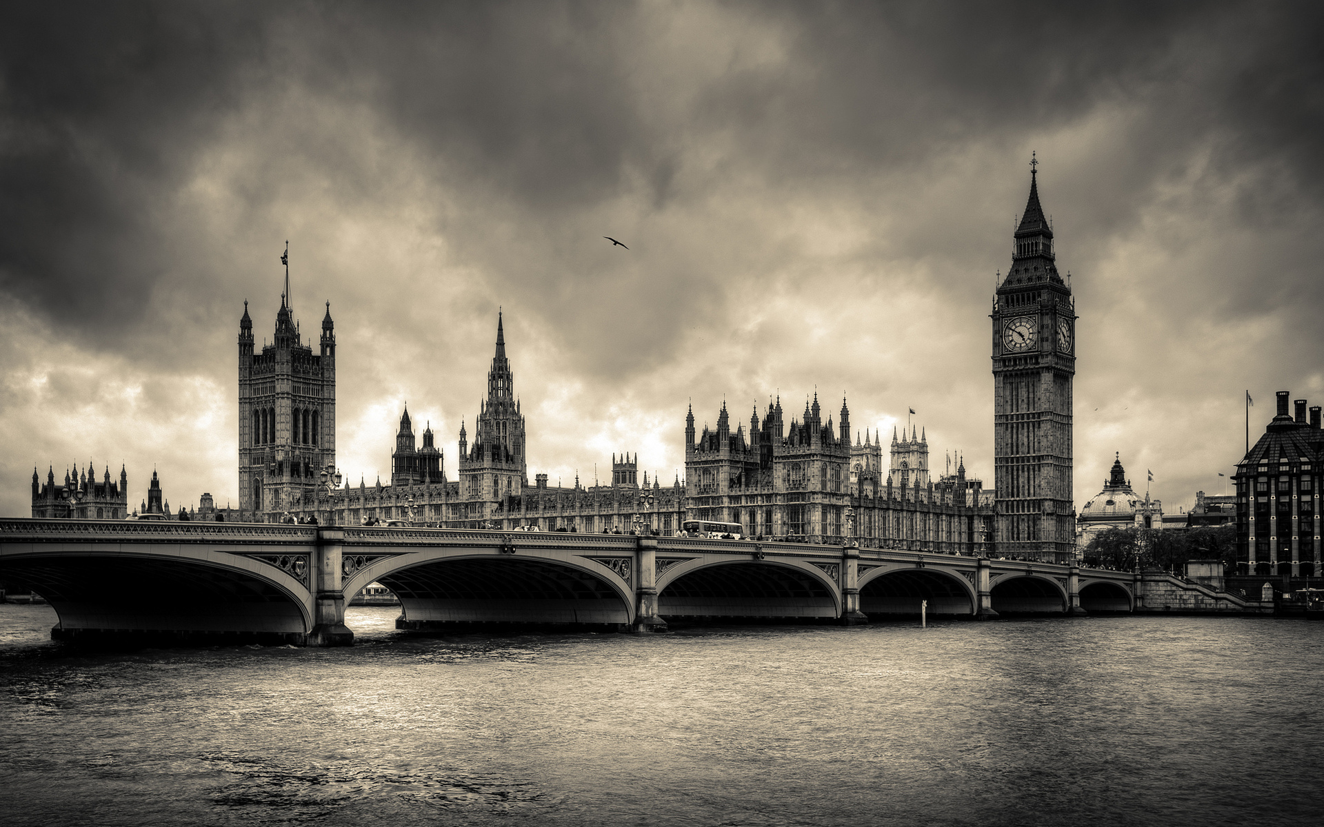 PCデスクトップに橋, ロンドン, ブリッジ, マンメイド画像を無料でダウンロード