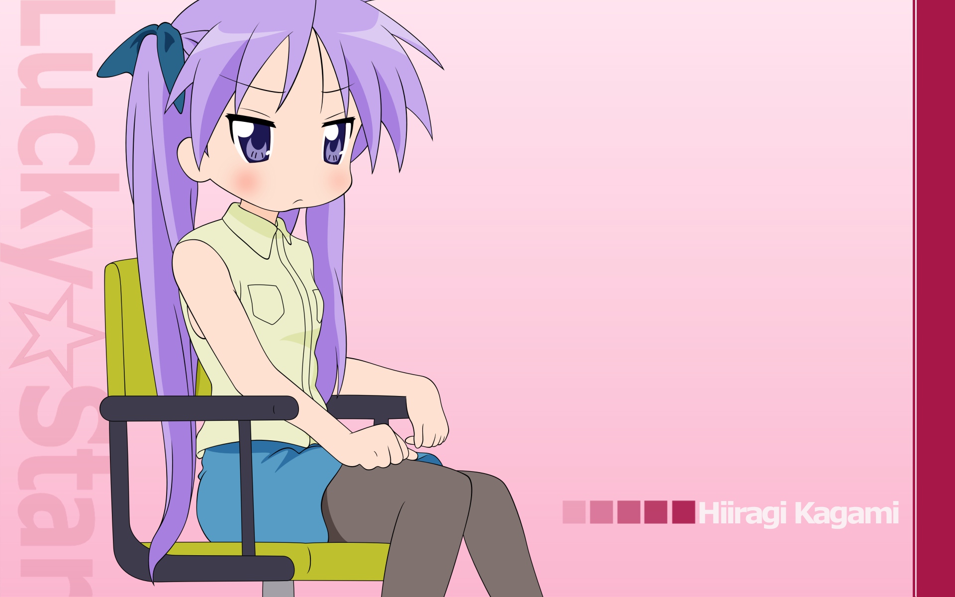 Descarga gratis la imagen Animado, Raki Suta: Lucky Star, Kagami Hiiragi en el escritorio de tu PC
