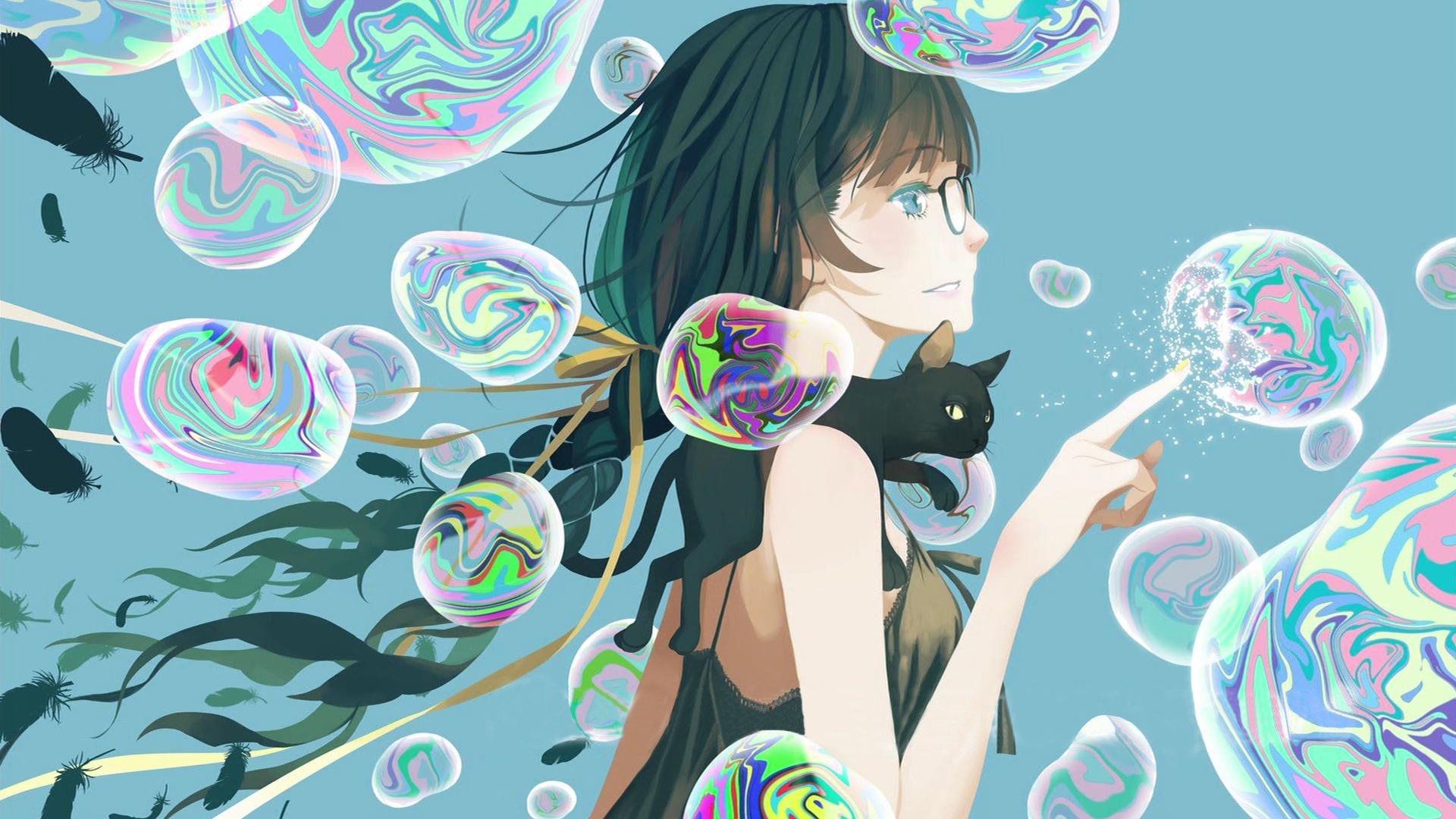 Laden Sie das Animes, Monogatari (Serie), Tsubasa Hanekawa-Bild kostenlos auf Ihren PC-Desktop herunter