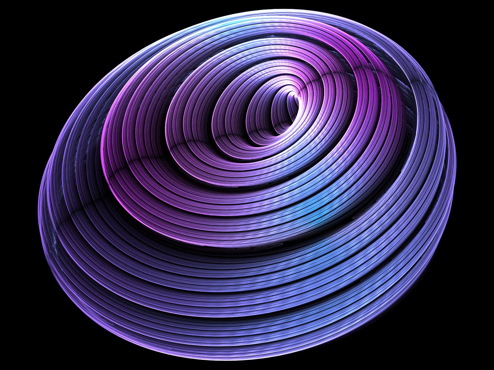 Download mobile wallpaper Abstract, Violet, Fractal, Circle, Shapes, Chaoscope (Software) for free.