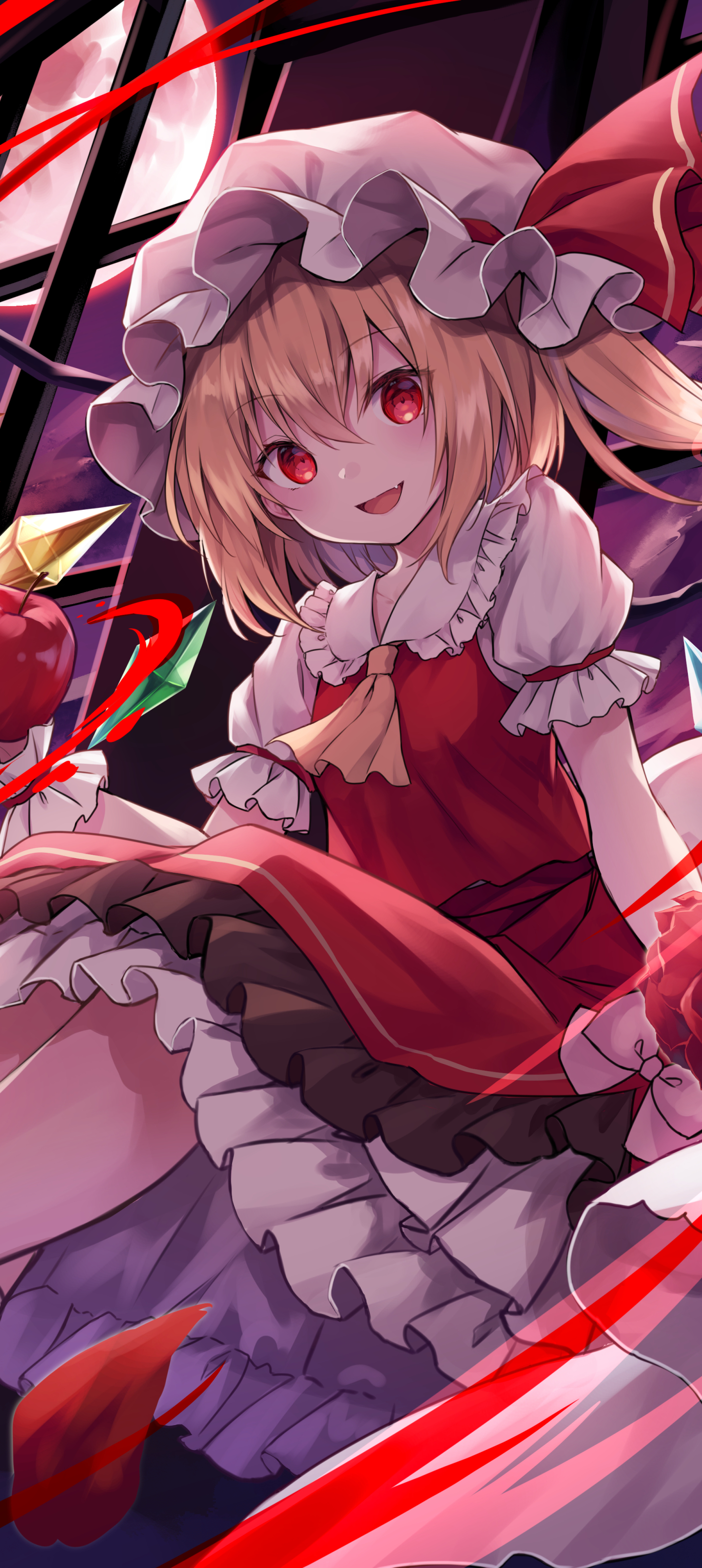 Téléchargez des papiers peints mobile Animé, Flandre Écarlate, Touhou gratuitement.