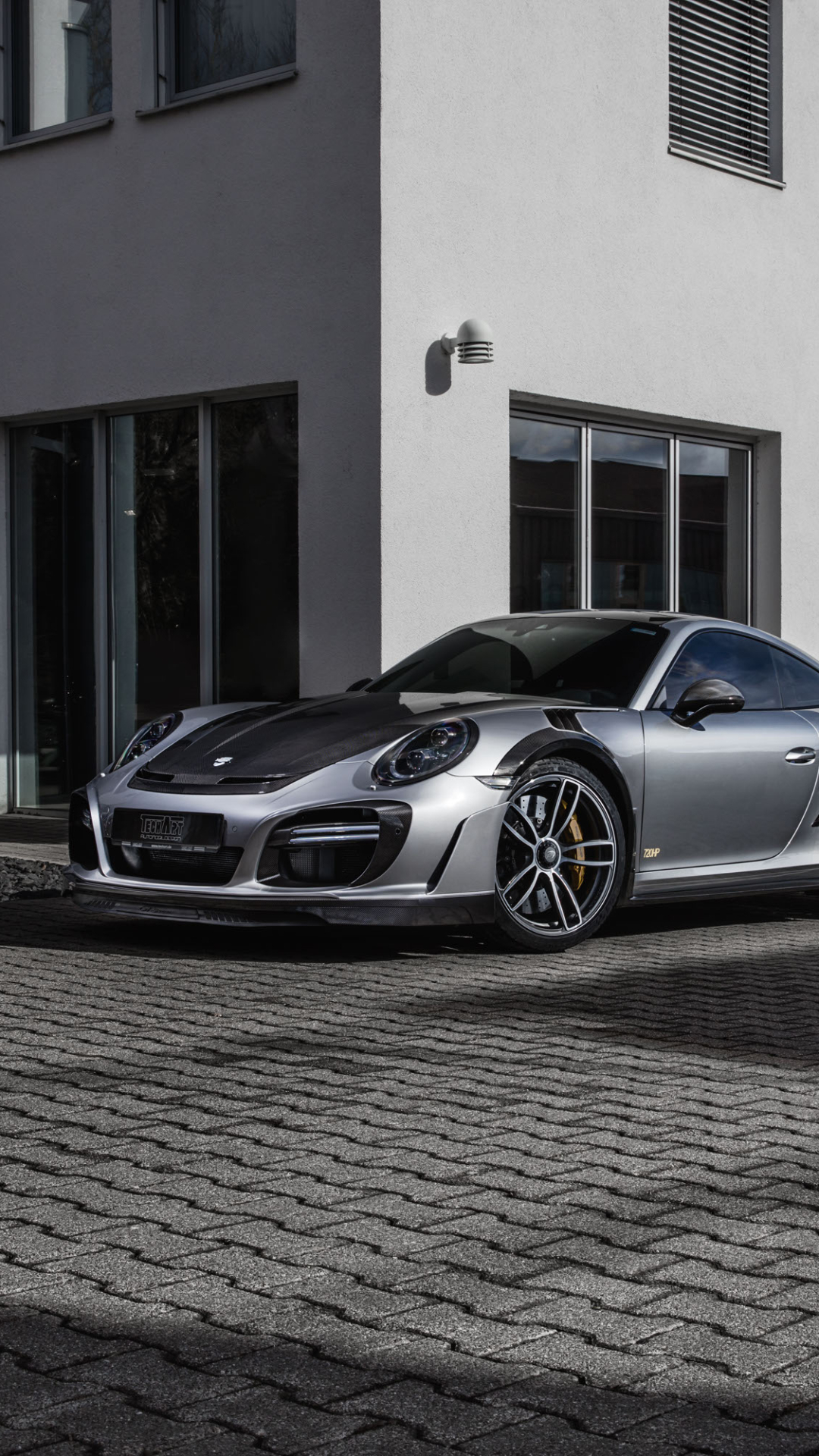 Download mobile wallpaper Porsche, Car, Porsche 911, Vehicles, Silver Car, Porsche 911 Turbo for free.