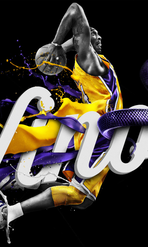 Handy-Wallpaper Sport, Basketball, Kobe Bryant kostenlos herunterladen.