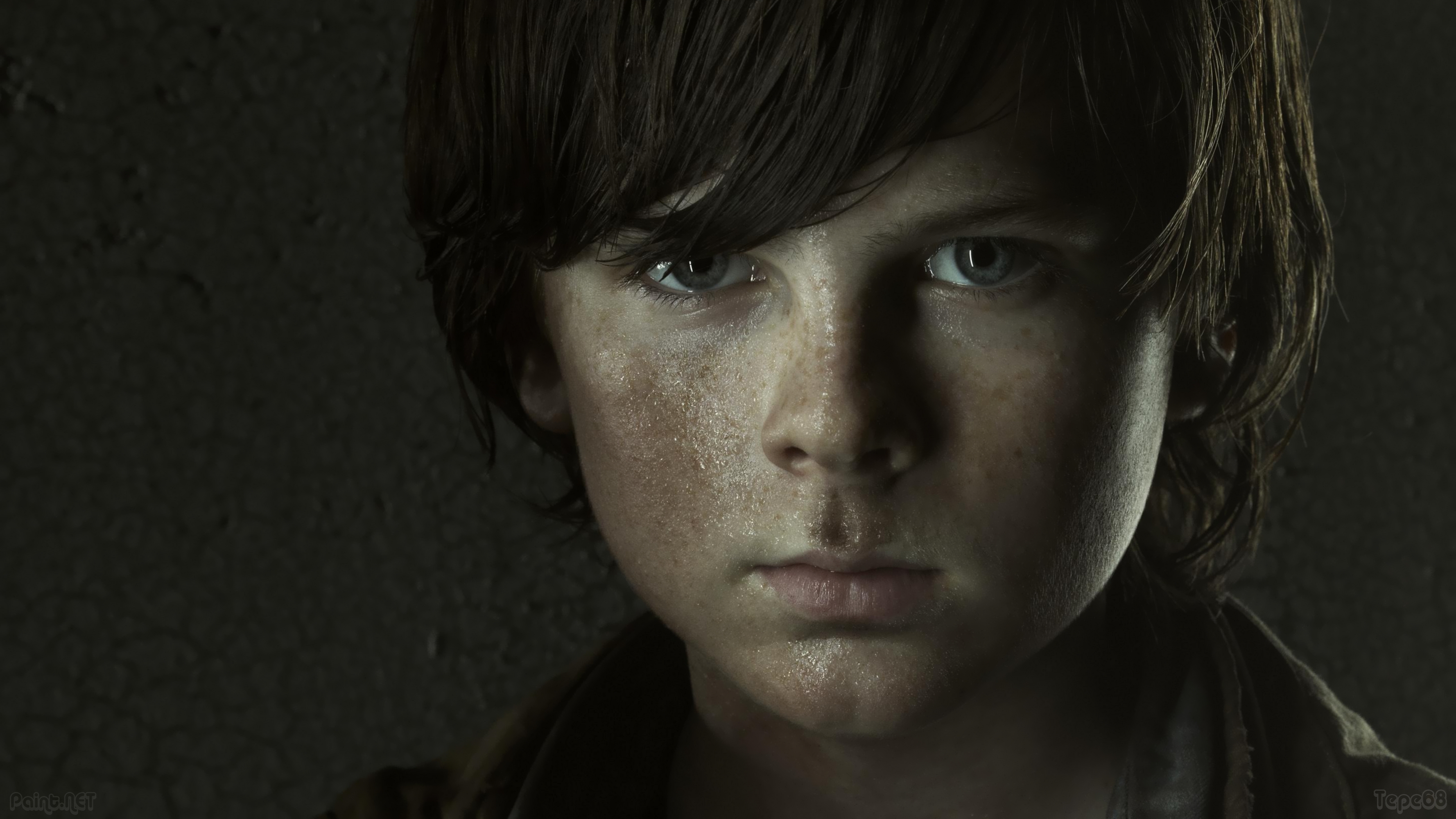 Download mobile wallpaper Face, Celebrity, Actor, Chandler Riggs for free.