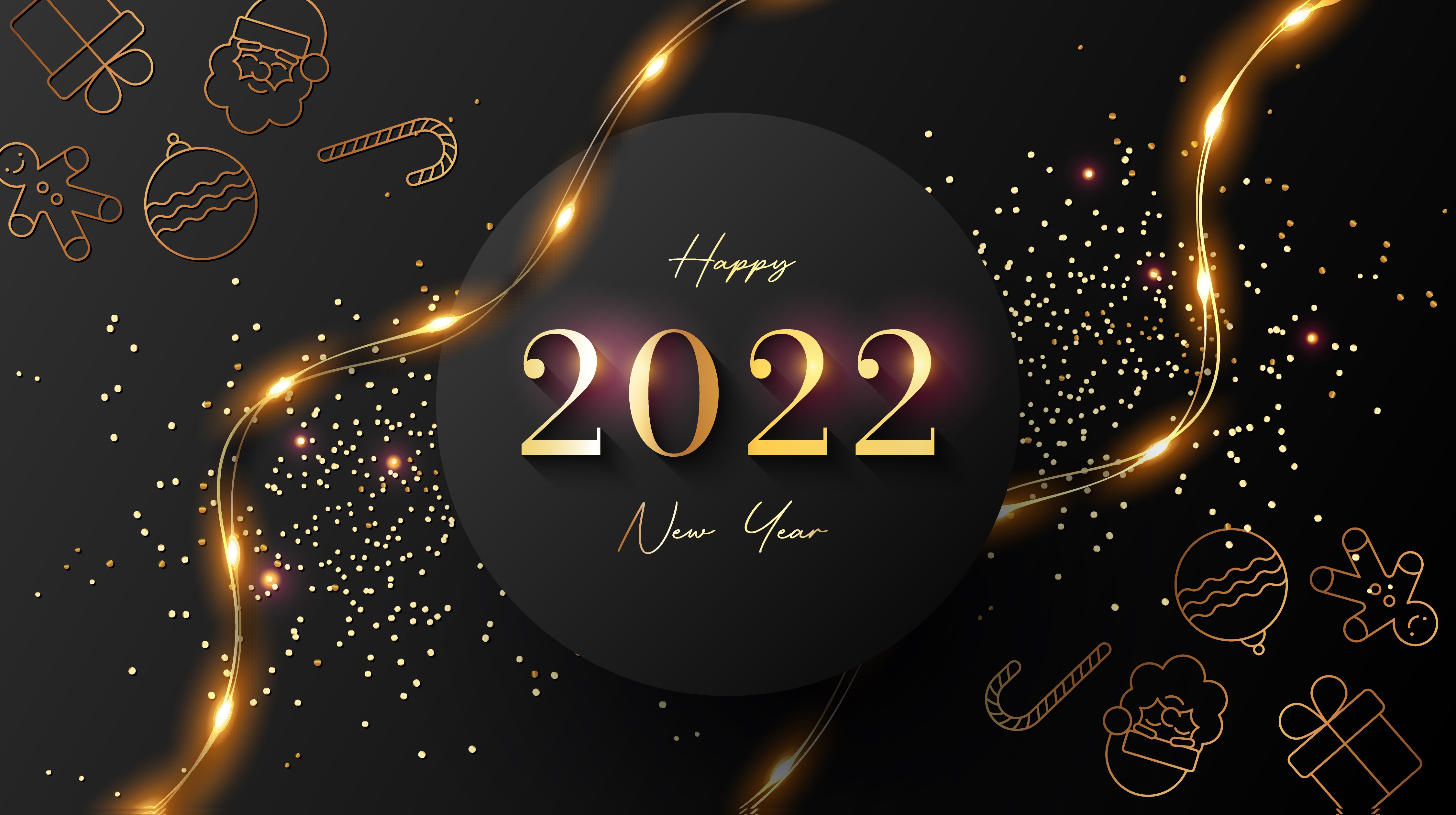 1054661 Hintergrundbild herunterladen feiertage, neujahr 2022, frohes neues jahr - Bildschirmschoner und Bilder kostenlos