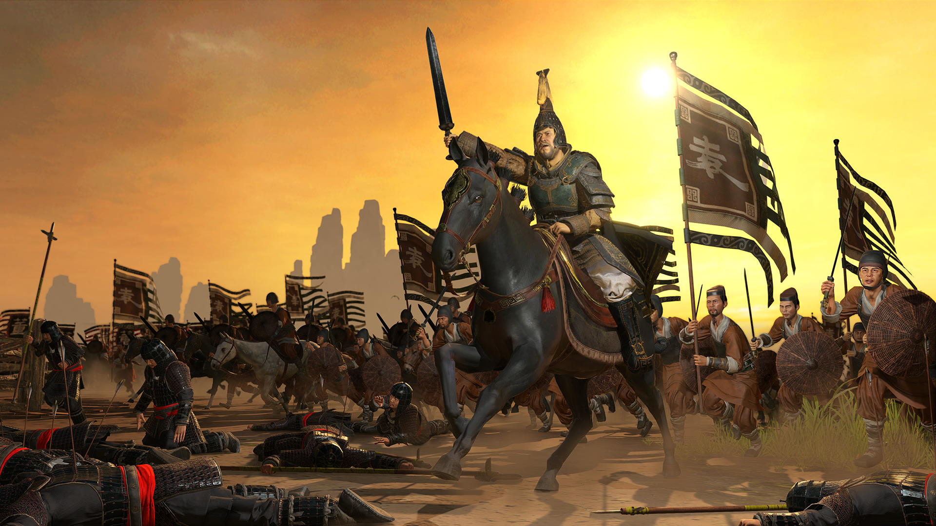 video game, total war: three kingdoms