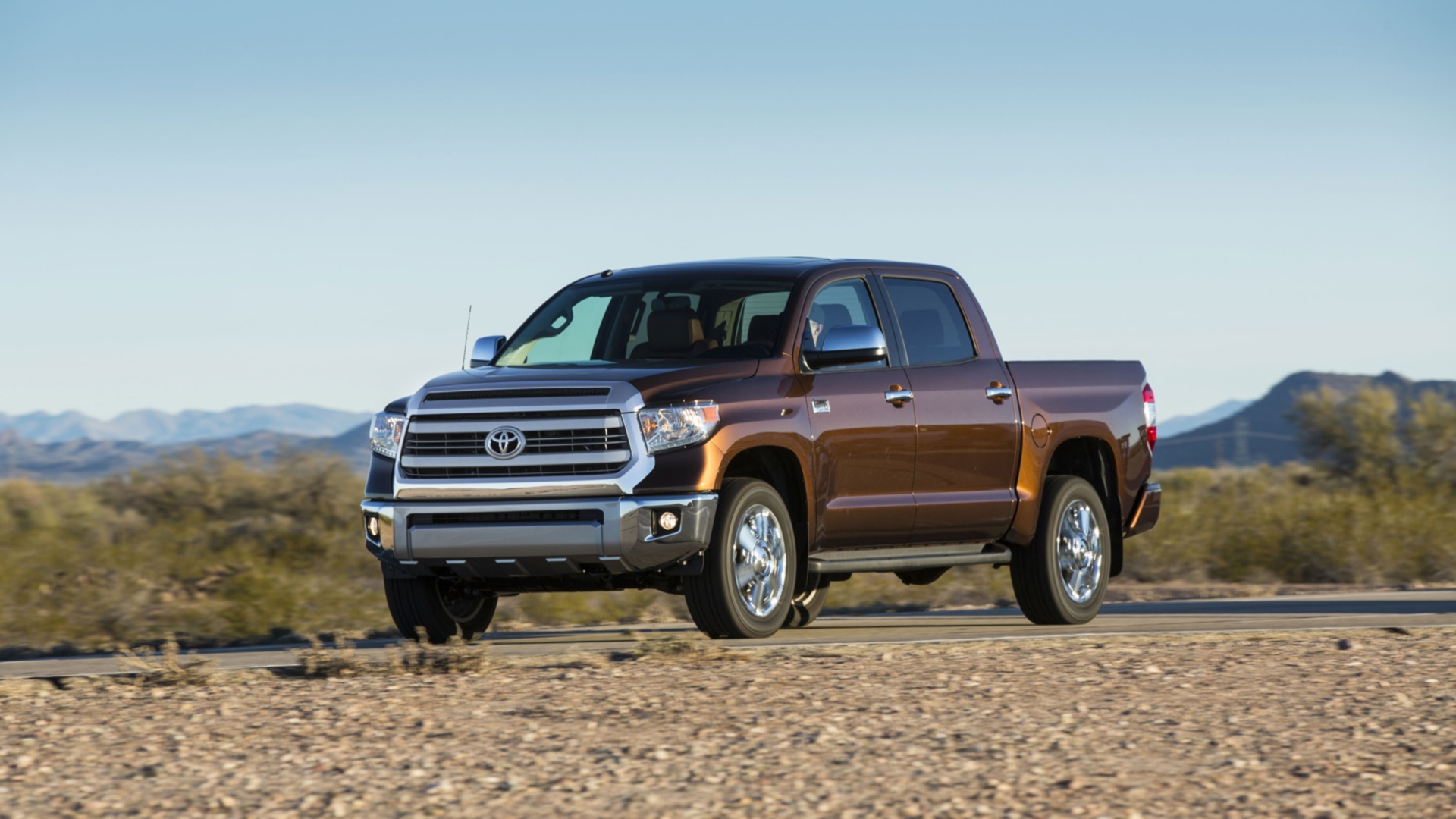 Download mobile wallpaper Toyota Tundra, Toyota, Vehicles for free.