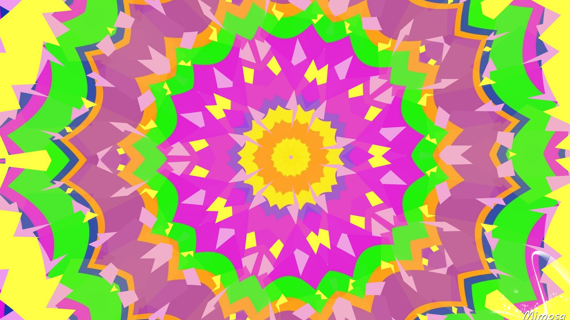 Free download wallpaper Abstract, Pattern, Colors, Purple, Colorful, Shapes, Kaleidoscope, Orange (Color) on your PC desktop