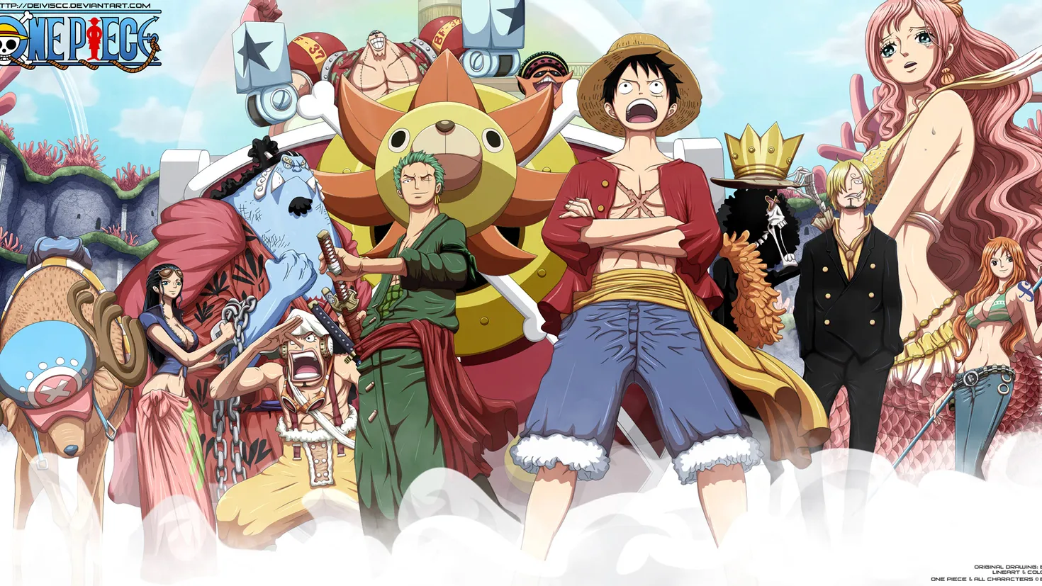 Desktop wallpaper: Roronoa Zoro, One Piece, Monkey D Luffy, Anime ...