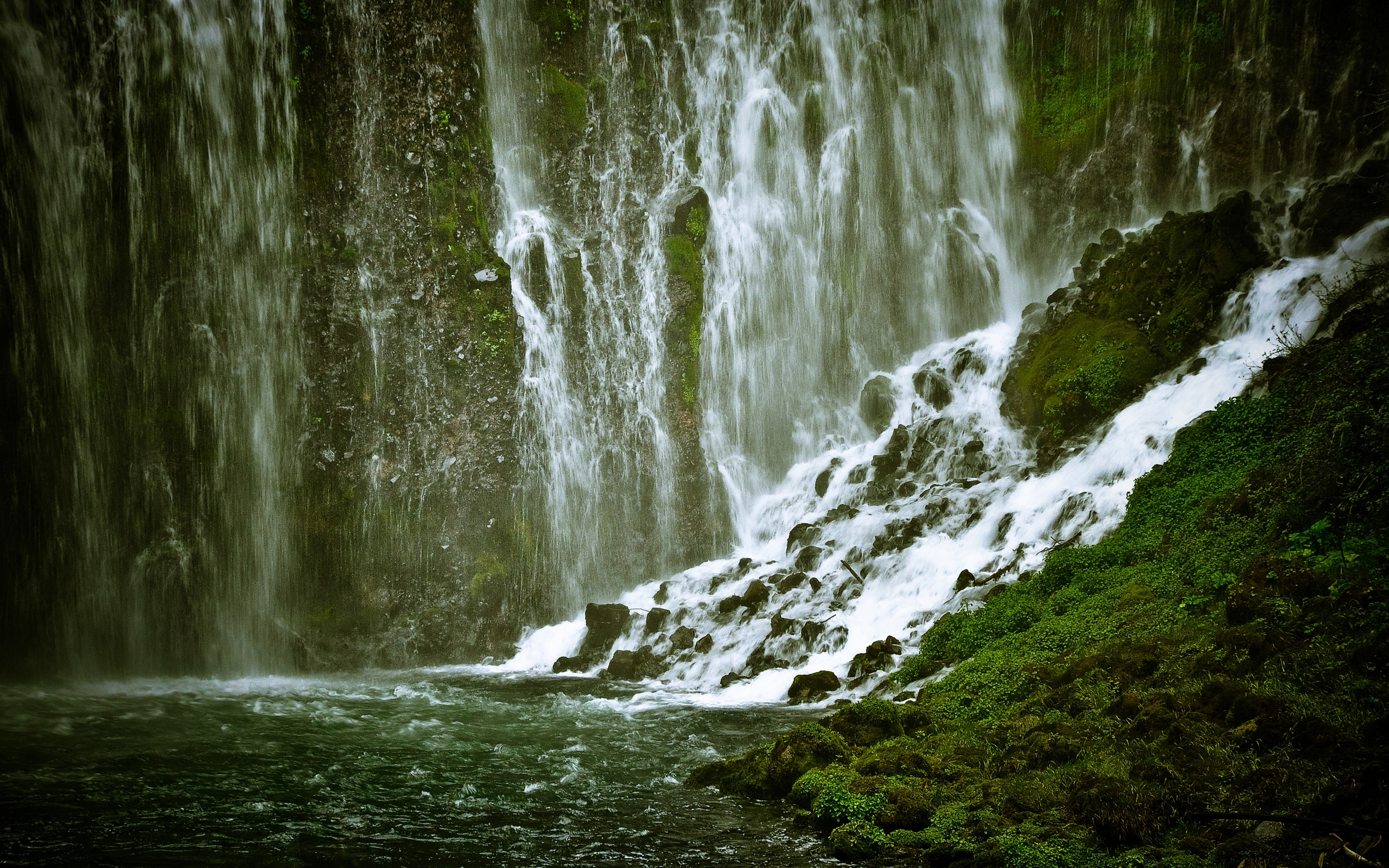Free download wallpaper Landscape, Waterfalls on your PC desktop