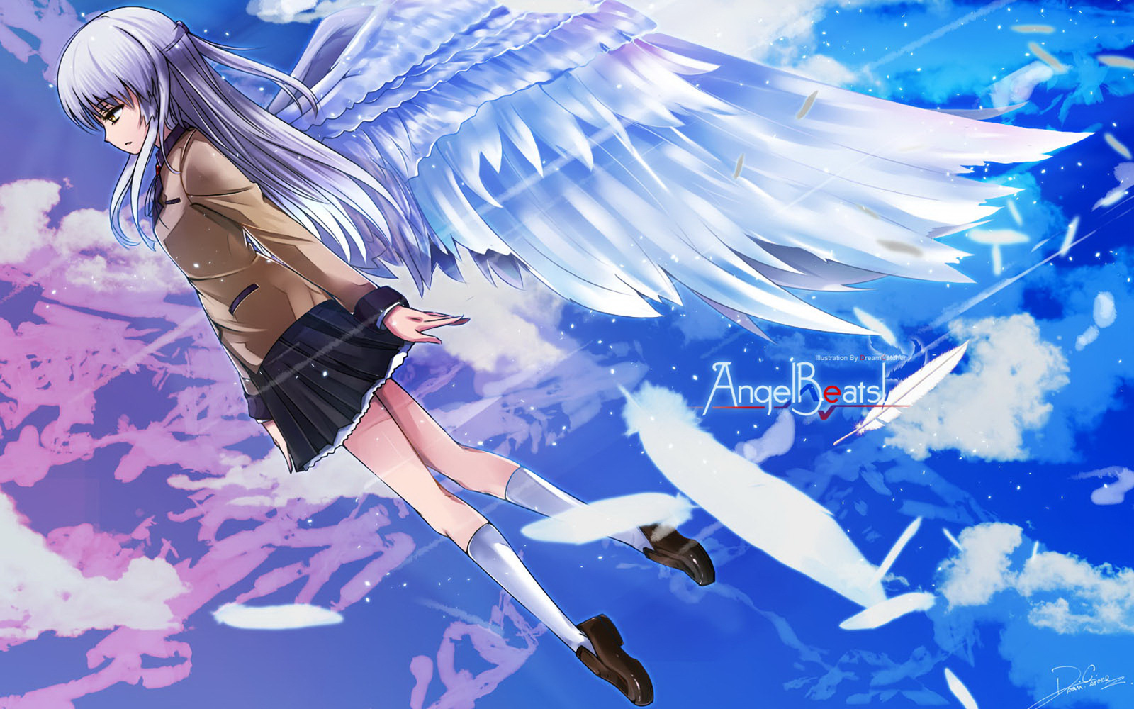 Téléchargez gratuitement l'image Animé, Angel Beats!, Kanade Tachibana sur le bureau de votre PC