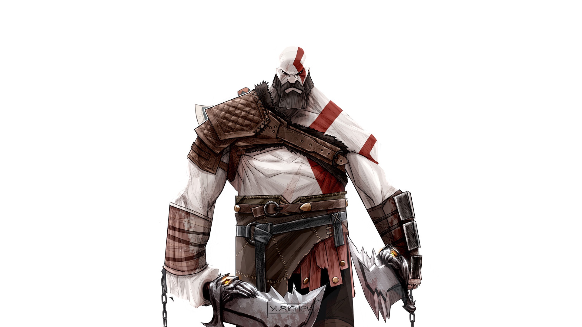 Baixe gratuitamente a imagem God Of War, Videogame, Kratos (Deus Da Guerra) na área de trabalho do seu PC