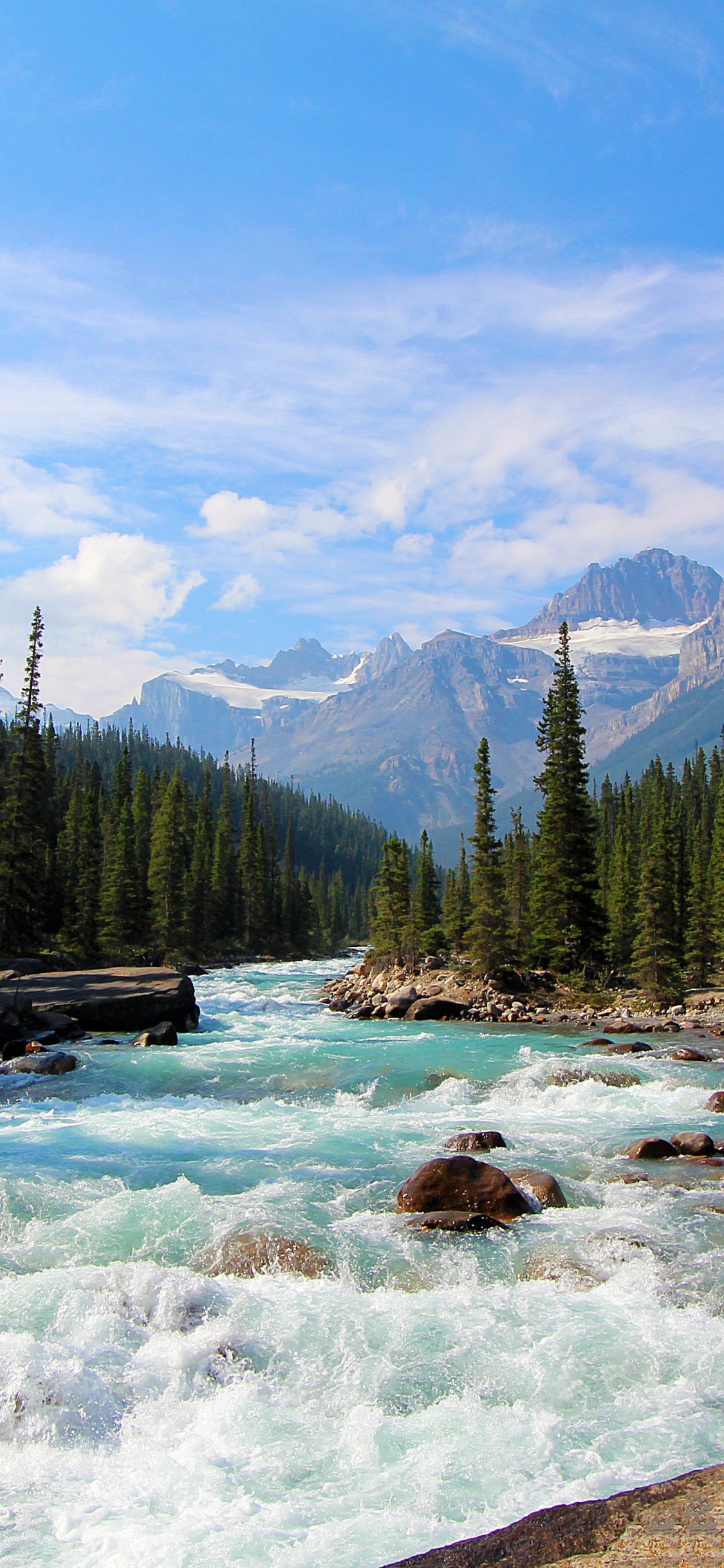 Téléchargez des papiers peints mobile Paysage, Canada, Parc National Banff, Terre/nature, Rivière gratuitement.