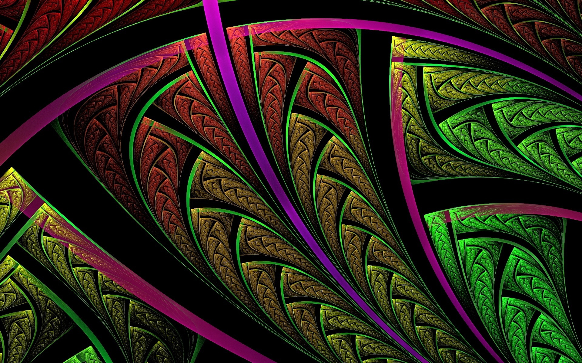 Download mobile wallpaper Fractal, Abstract for free.