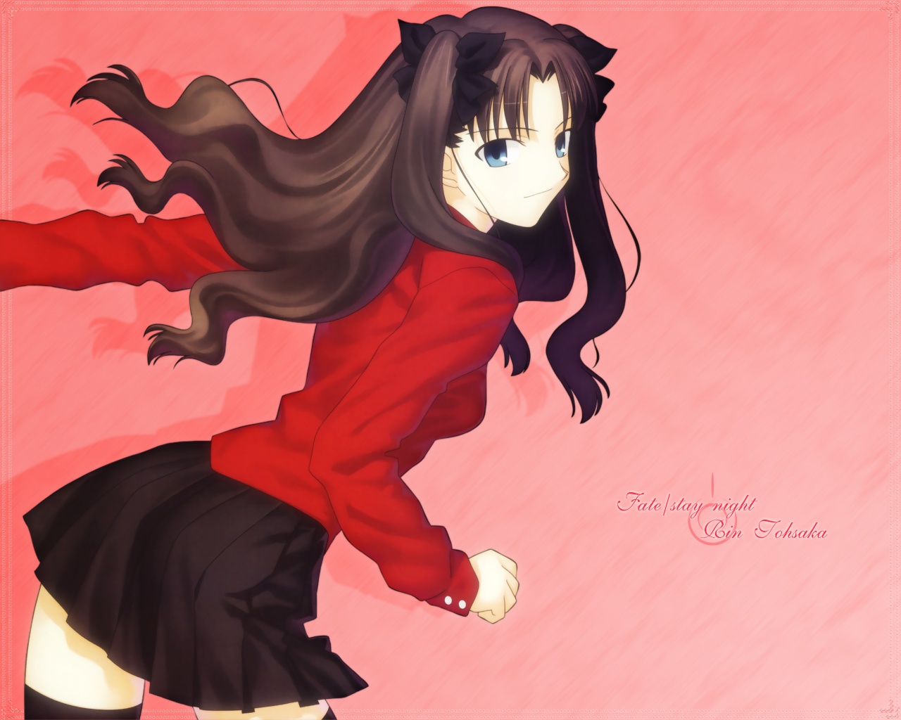 Laden Sie das Animes, Fate/stay Night, Rin Tohsaka-Bild kostenlos auf Ihren PC-Desktop herunter
