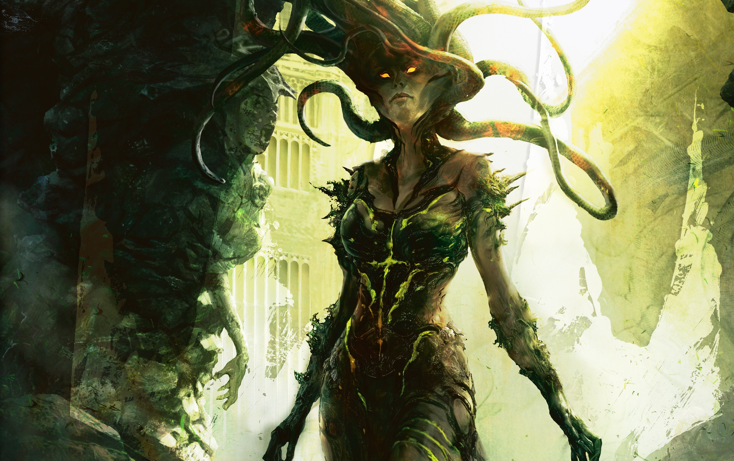 Download mobile wallpaper Game, Magic: The Gathering, Vraska The Unseen for free.
