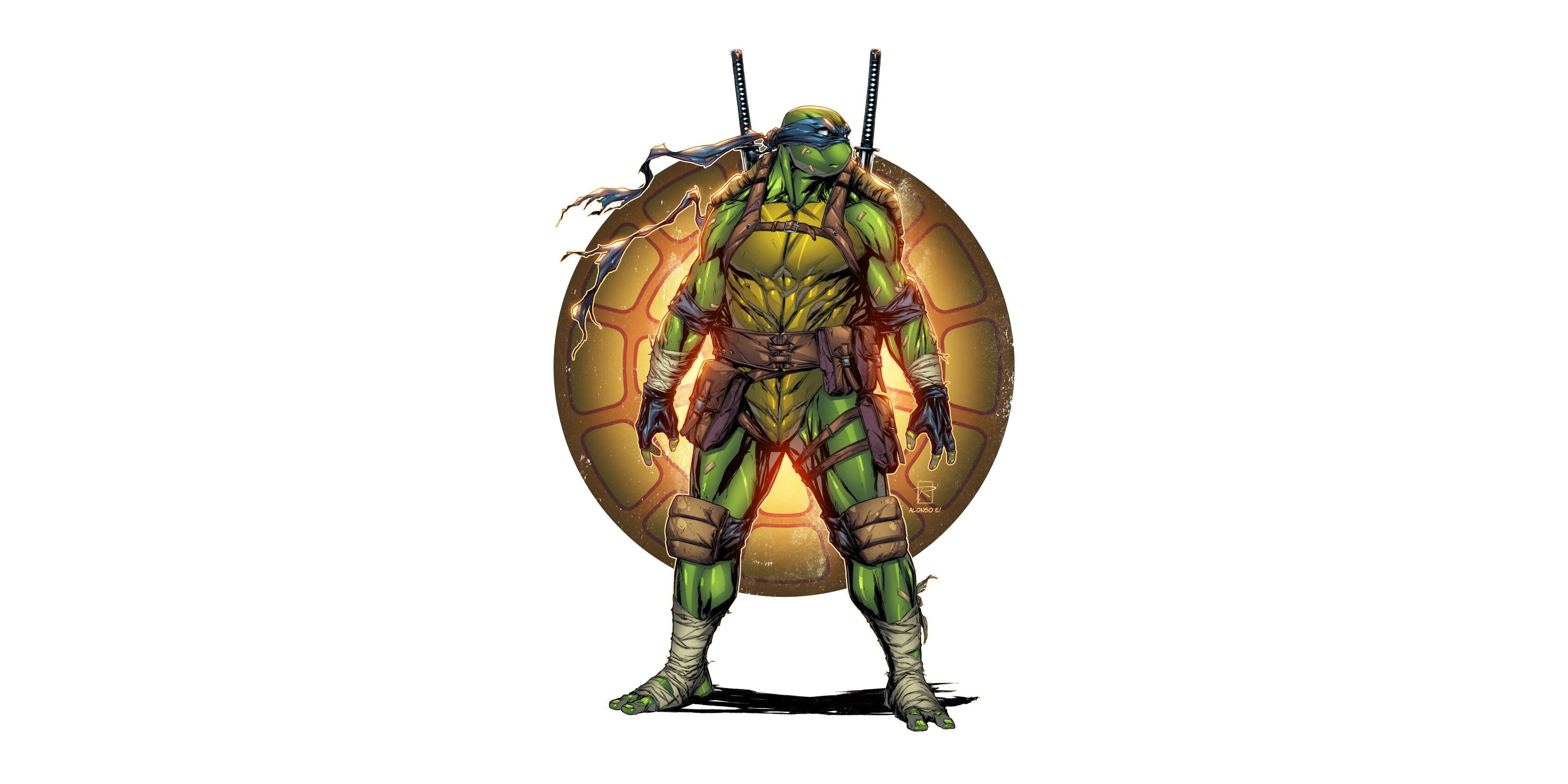 964263 Hintergrundbild herunterladen comics, teenage mutant hero turtles, leonardo (tmnt), teenage mutant ninja turtles - Bildschirmschoner und Bilder kostenlos