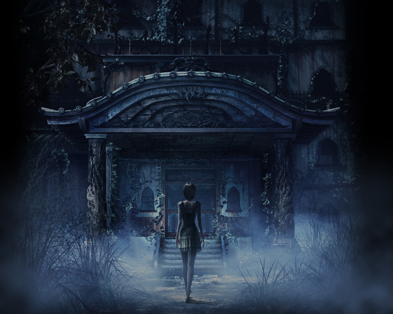 horror, fatal frame, haunted, video game, dark, scary
