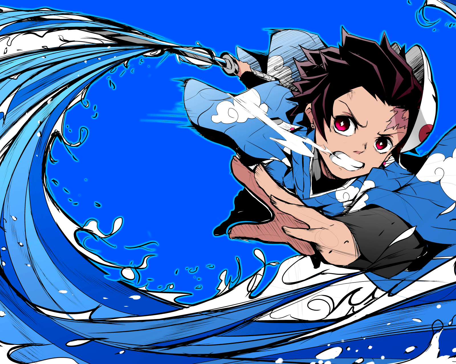 Descarga gratuita de fondo de pantalla para móvil de Animado, Demon Slayer: Kimetsu No Yaiba, Tanjiro Kamado.