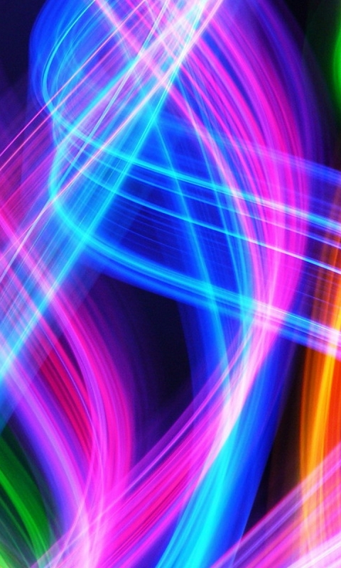 Download mobile wallpaper Abstract, Colors, Neon, Colorful, Swirl for free.