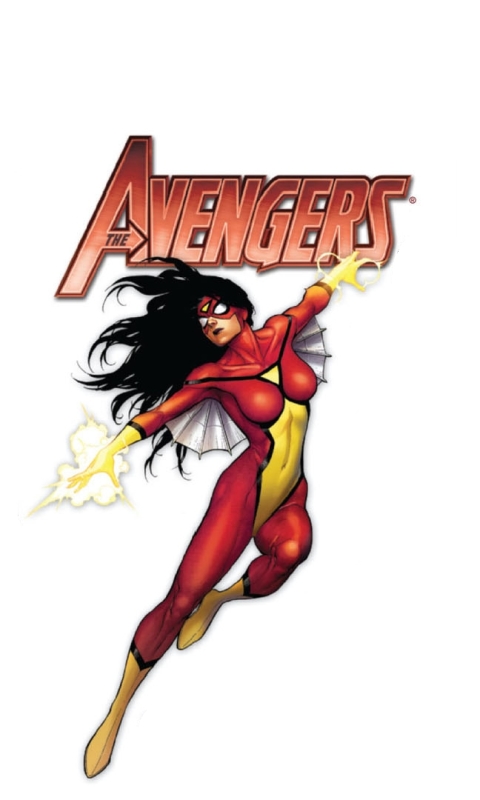 Baixar papel de parede para celular de Os Vingadores, História Em Quadrinhos, Mulher Aranha, Jessica Drew (Marvel Comics) gratuito.