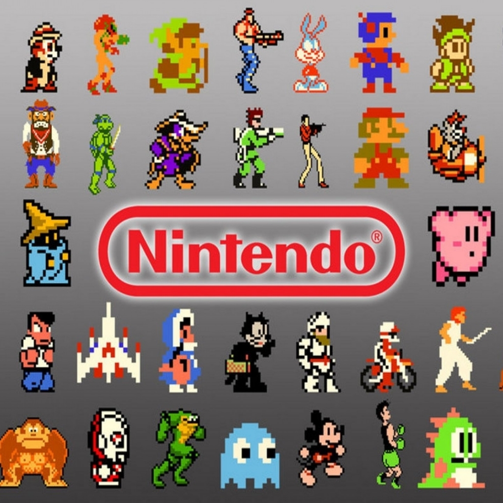 Download mobile wallpaper Mario, Video Game, Metroid, Zelda, Mega Man, Nintendo, Consoles for free.