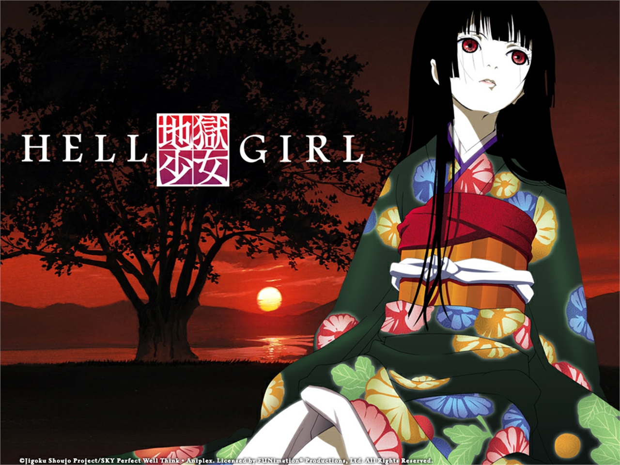 hell girl, anime, jigoku shōjo