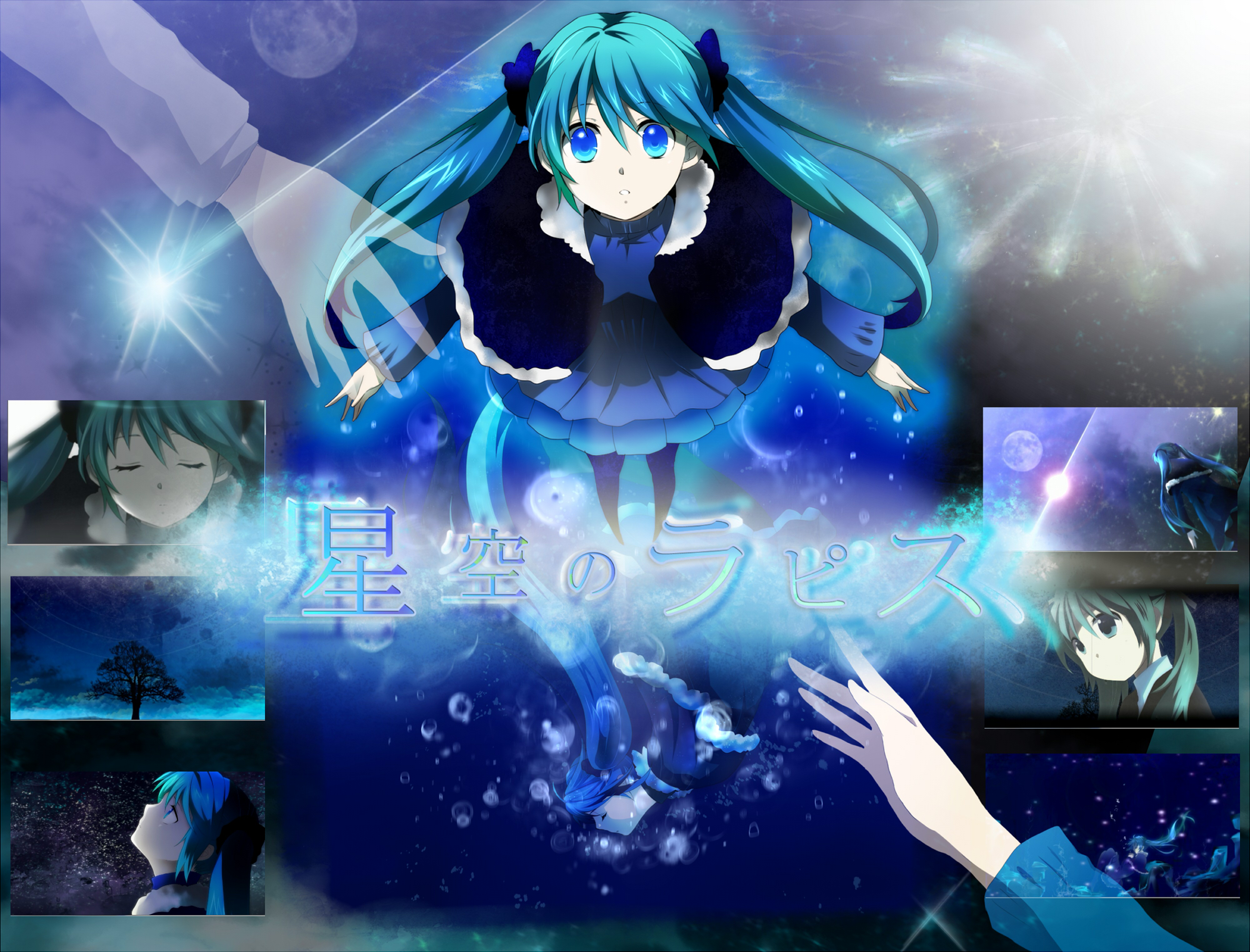 Laden Sie das Vocaloid, Hatsune Miku, Animes-Bild kostenlos auf Ihren PC-Desktop herunter