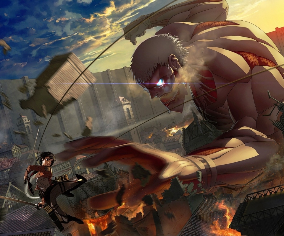 Download mobile wallpaper Anime, Mikasa Ackerman, Shingeki No Kyojin, Attack On Titan, Armored Titan for free.