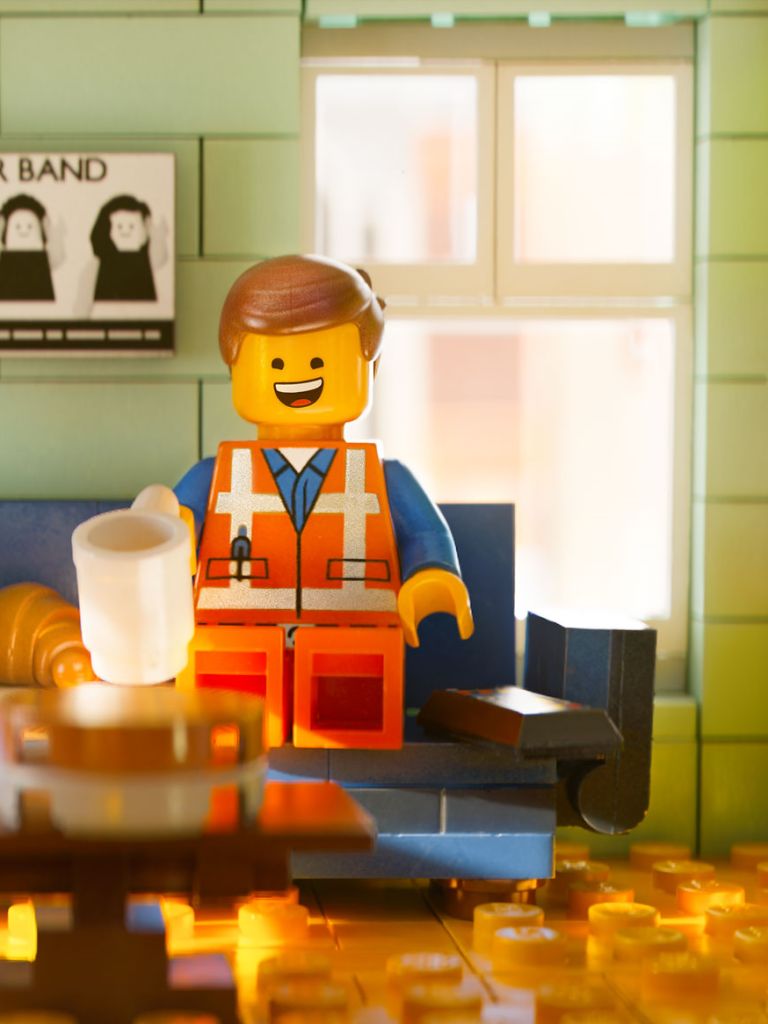 Handy-Wallpaper Lego, Text, Logo, Film, Filme, Emmet (Der Lego Film), The Lego Movie kostenlos herunterladen.