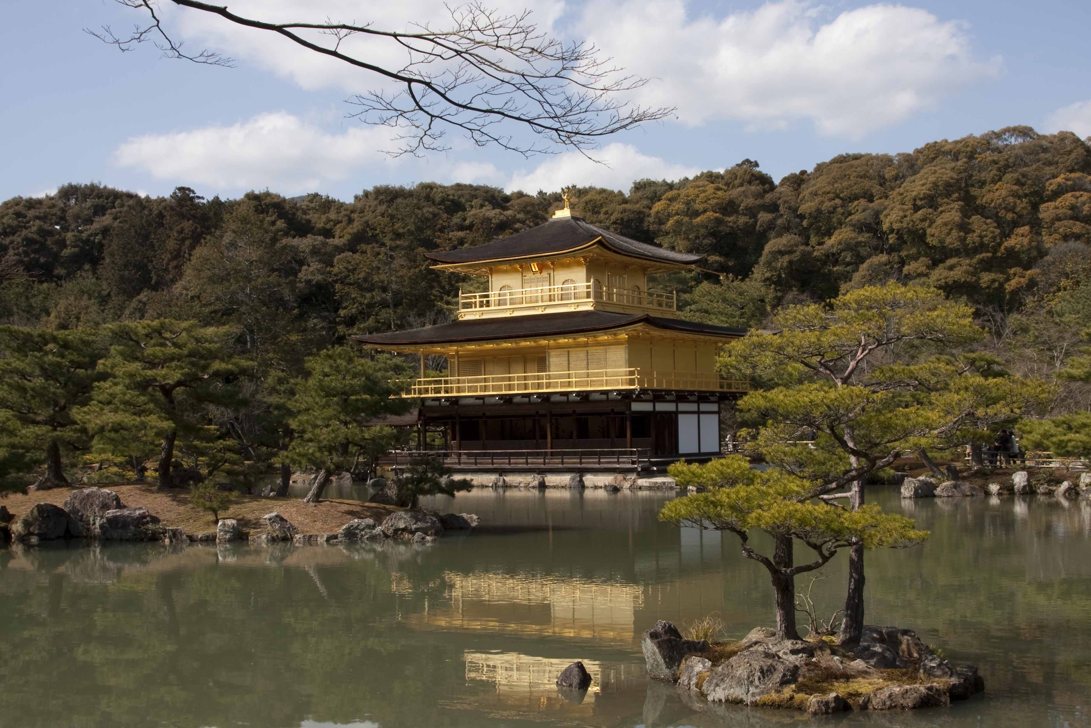 290715 descargar fondo de pantalla religioso, kinkaku ji, templos: protectores de pantalla e imágenes gratis
