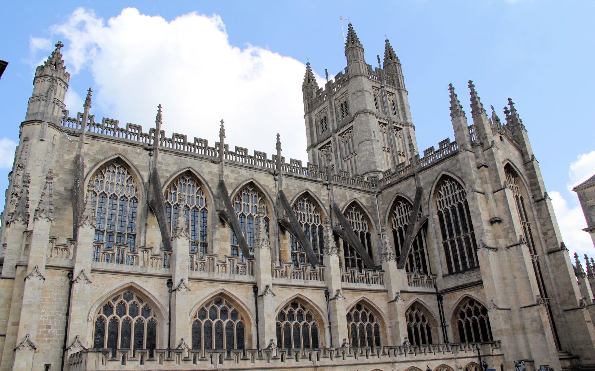 Download mobile wallpaper Religious, Bath Abbey for free.