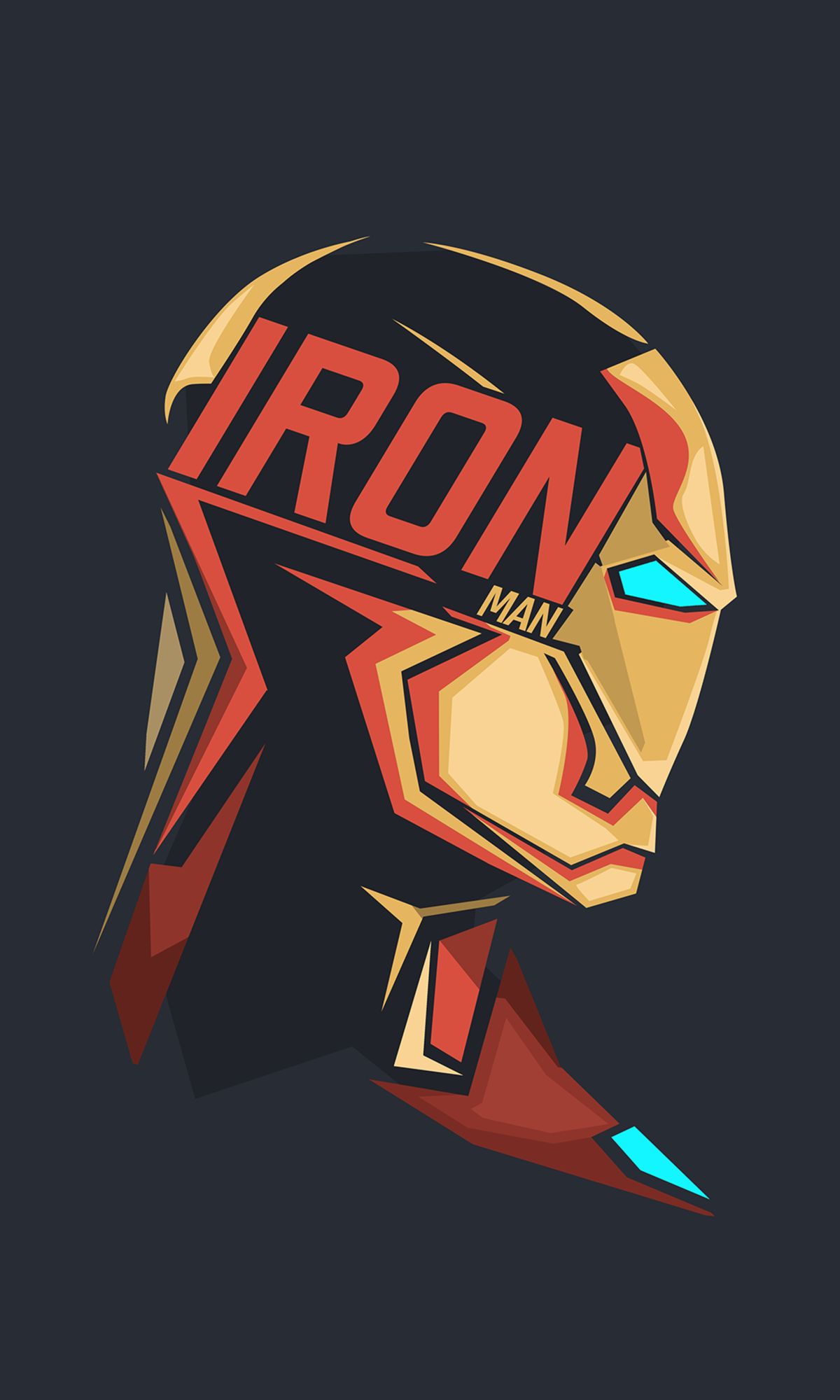 Handy-Wallpaper Iron Man, Comics kostenlos herunterladen.