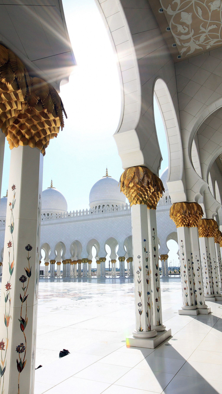 Скачати мобільні шпалери Релігійний, Велика Мечеть Шейха Заїда, Мечеті безкоштовно.