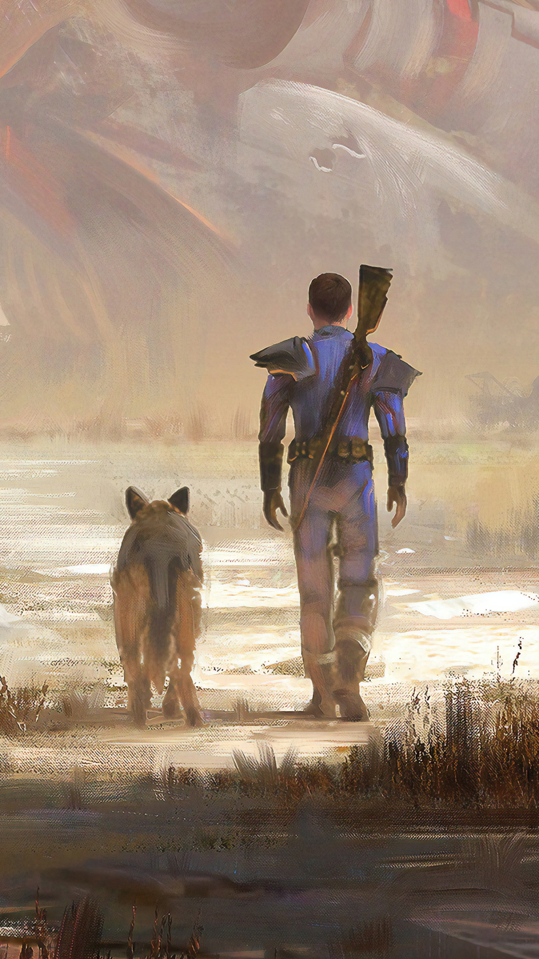 Download mobile wallpaper Fallout, Dog, Video Game, Fallout 4 for free.