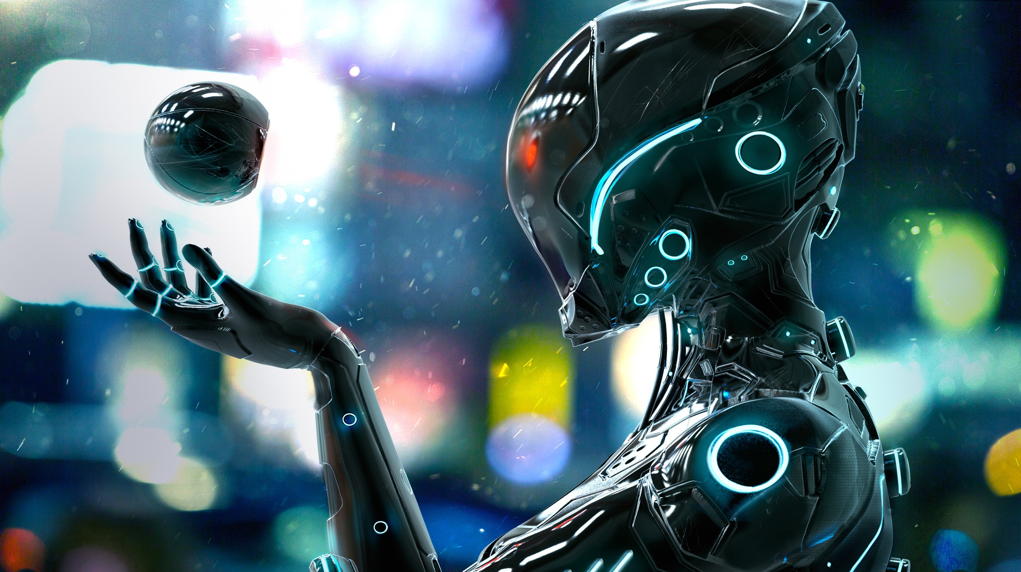 Laden Sie das Roboter, Science Fiction, Futuristisch-Bild kostenlos auf Ihren PC-Desktop herunter