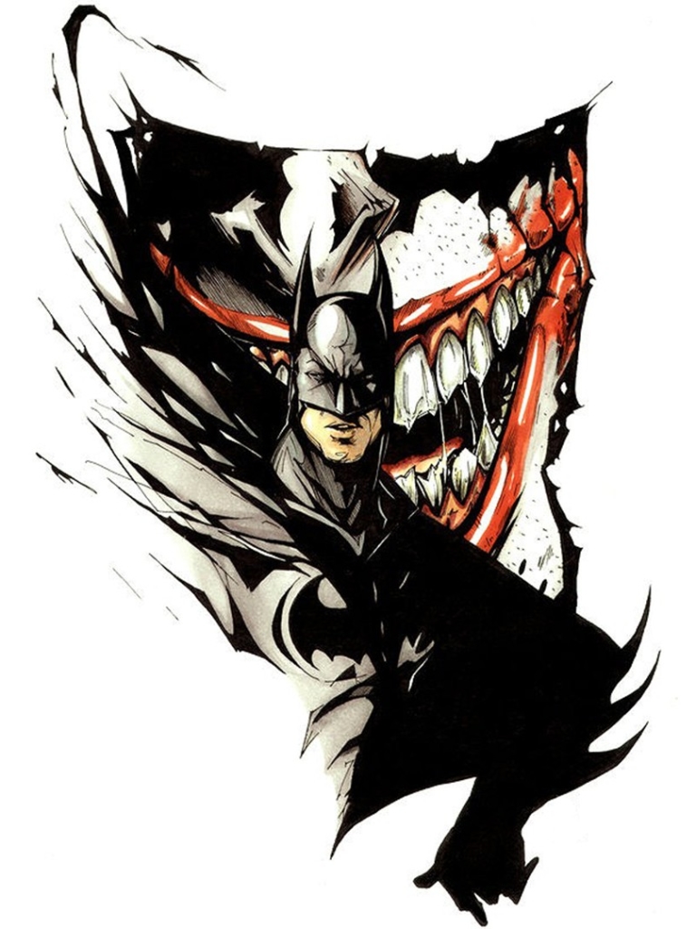 Handy-Wallpaper Batman, Joker, Comics kostenlos herunterladen.