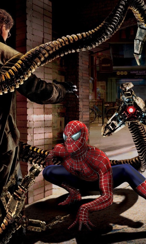 Download mobile wallpaper Spider Man 2, Spider Man, Movie for free.