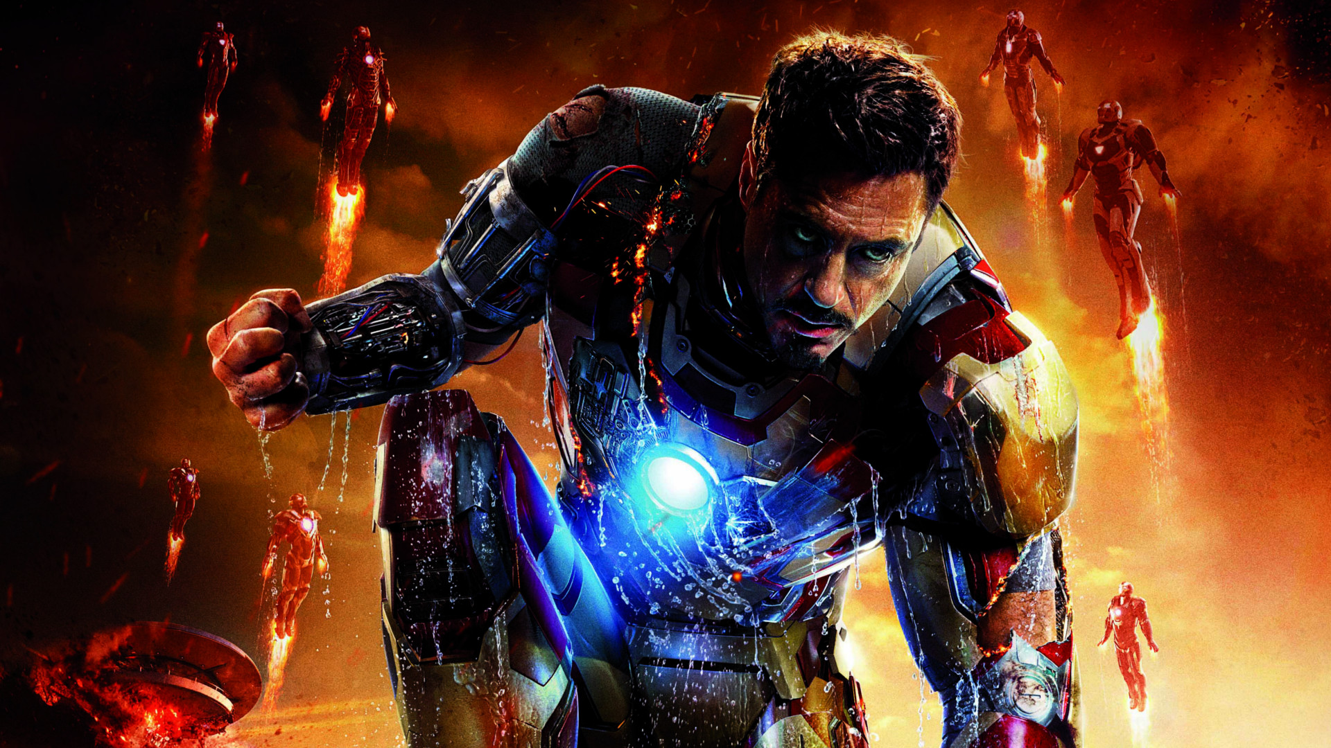 Download mobile wallpaper Iron Man, Robert Downey Jr, Movie, Iron Man 3 for free.