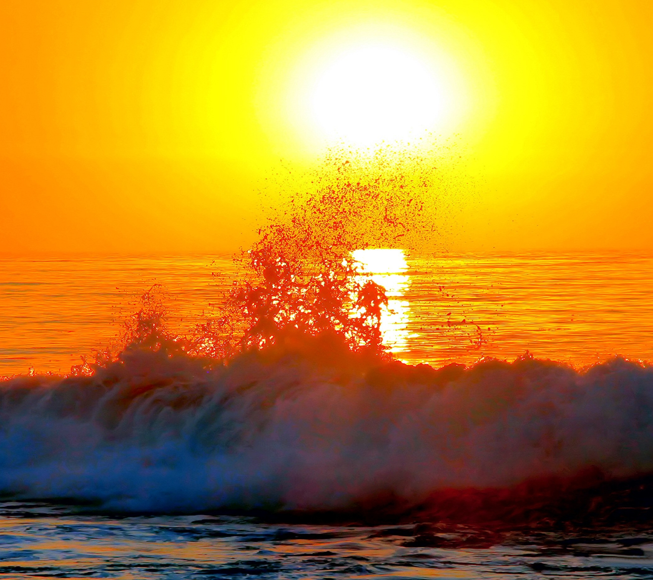 Laden Sie das Horizont, Welle, Sonnig, Meer, Sonnenuntergang, Erde/natur-Bild kostenlos auf Ihren PC-Desktop herunter