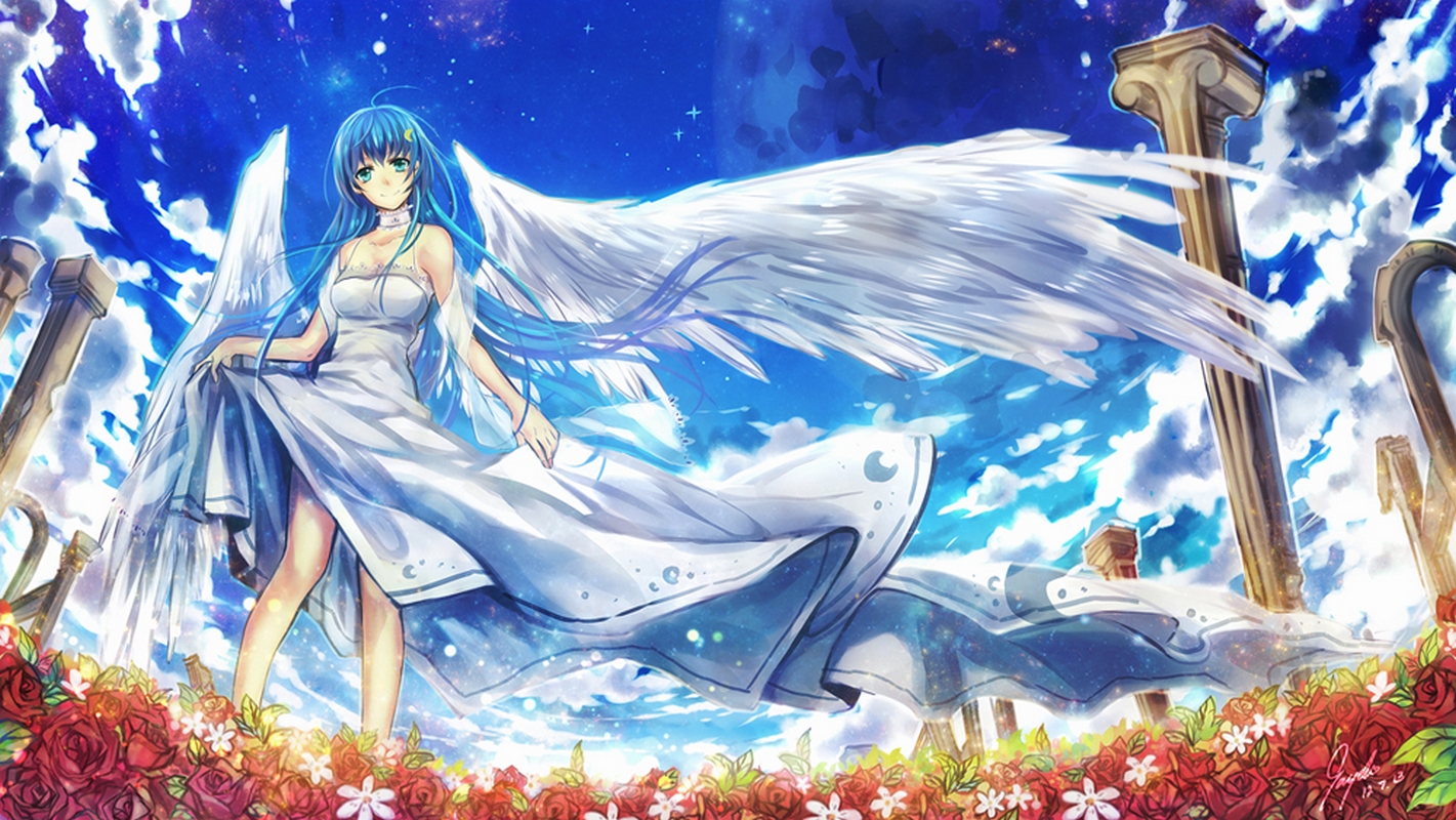 Download mobile wallpaper Anime, Angel for free.