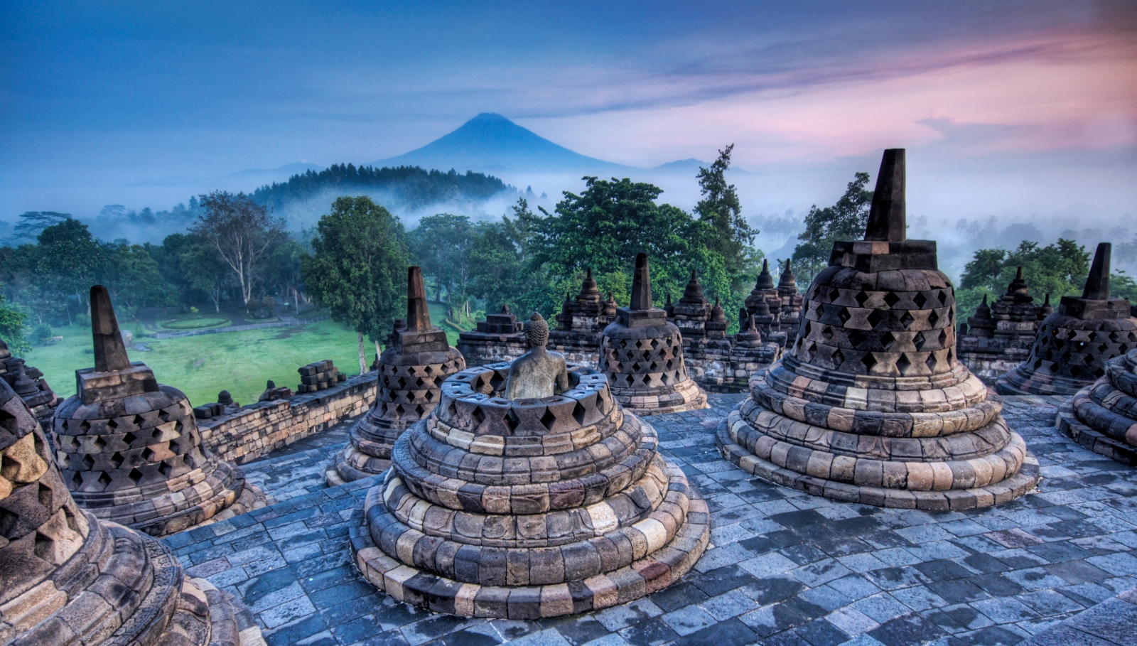 Download mobile wallpaper Religious, Borobudur for free.